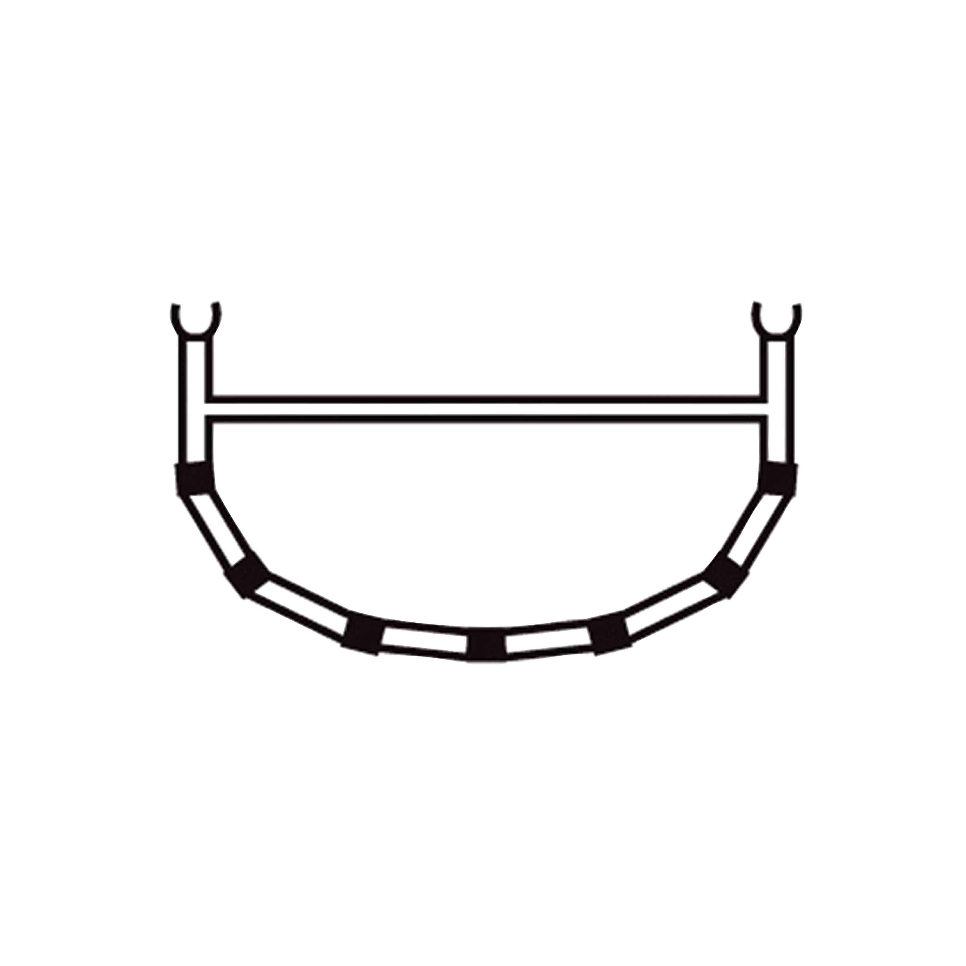 Bergans 4-Cross Rib W/Top Bar 15/16,5/18 - ^ Spare parts