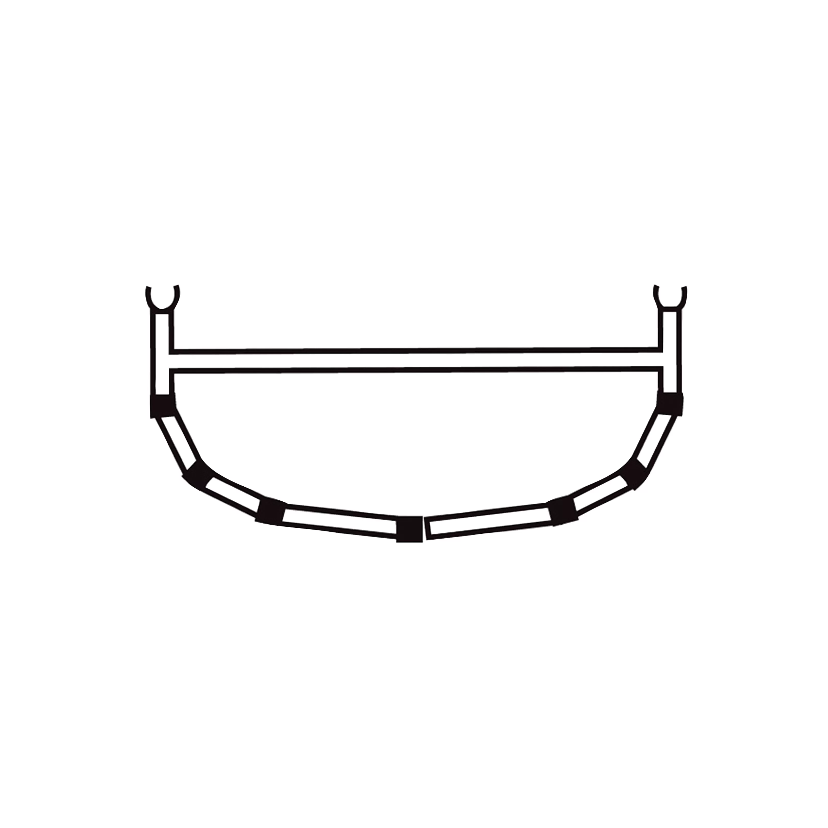 Bergans 5-Cross Rib W/Top Bar15,5/17/18,5 - ^ Spare parts