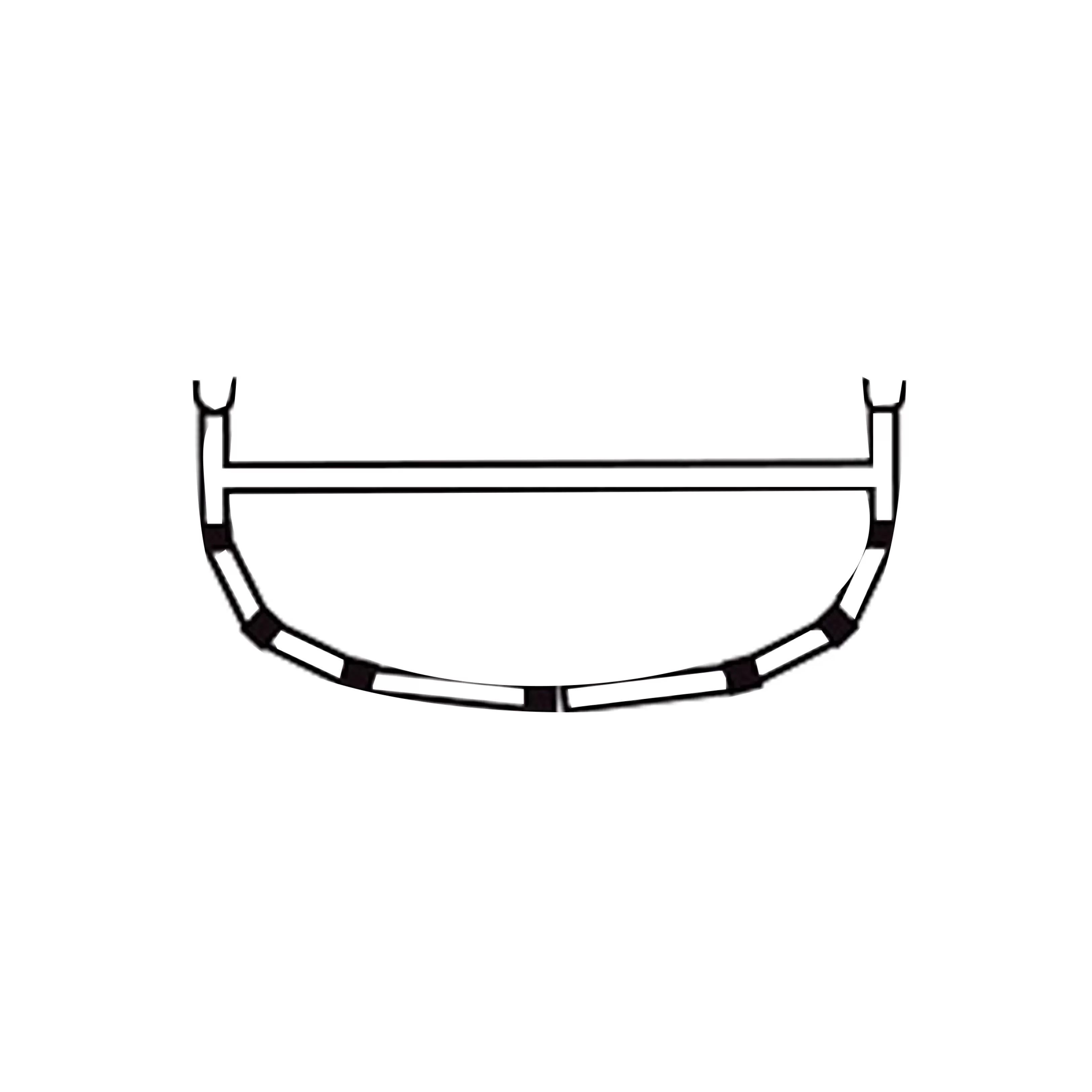 Bergans 6-Cross Rib W/Top Bar 18 - ^ Spare parts