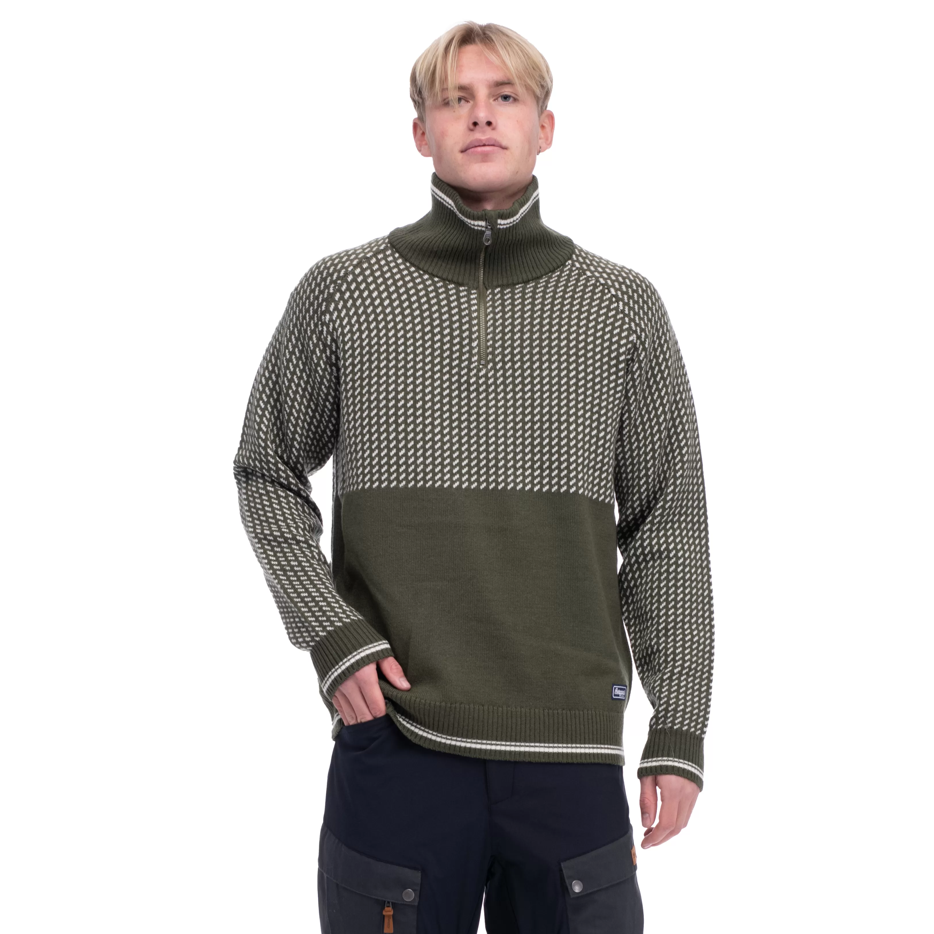 Bergans Alvdal Wool Half Zip - ^ Wool | Jumpers and long sleeves