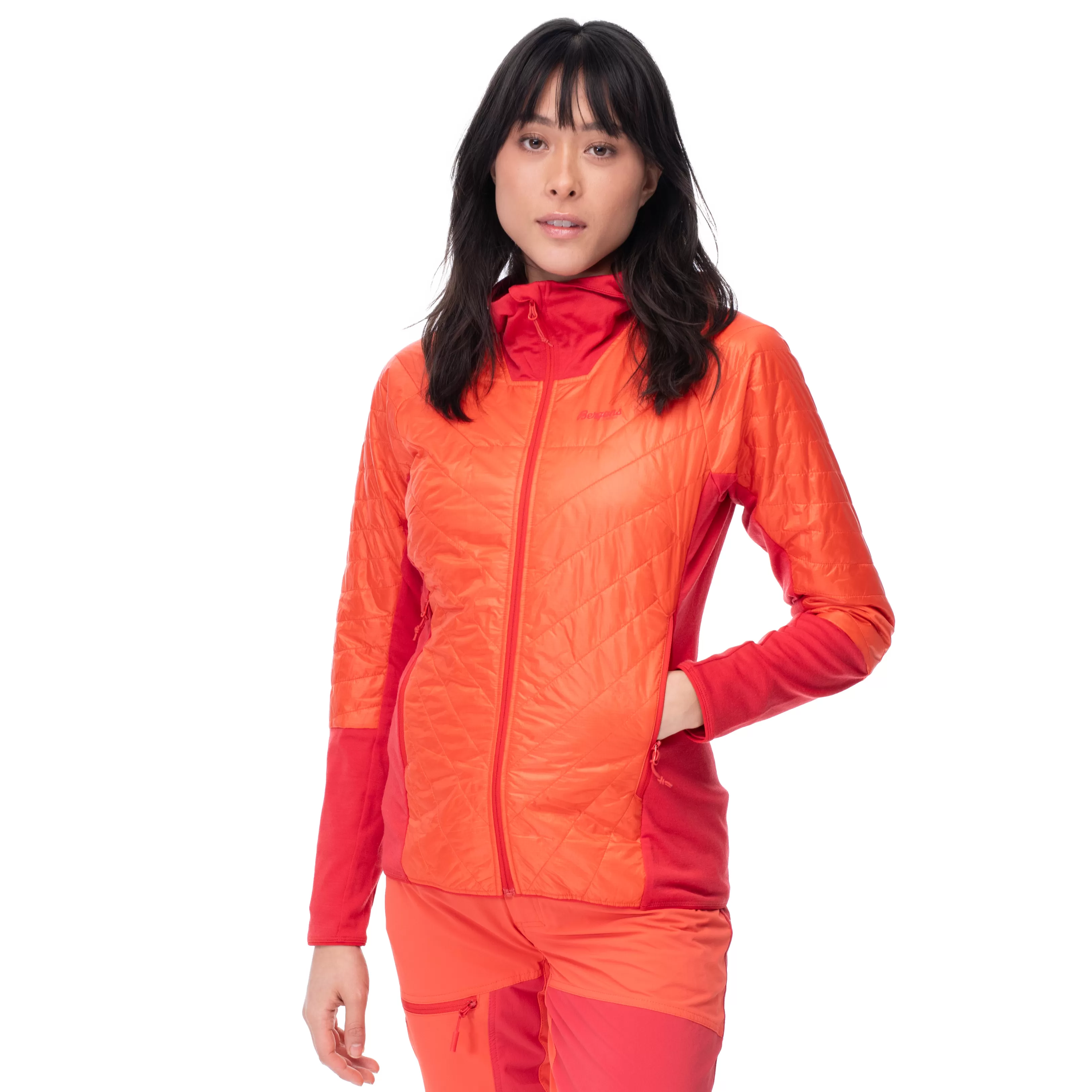 Bergans Cecilie Light Insulated Hybrid Jacket - ^Women Isolation