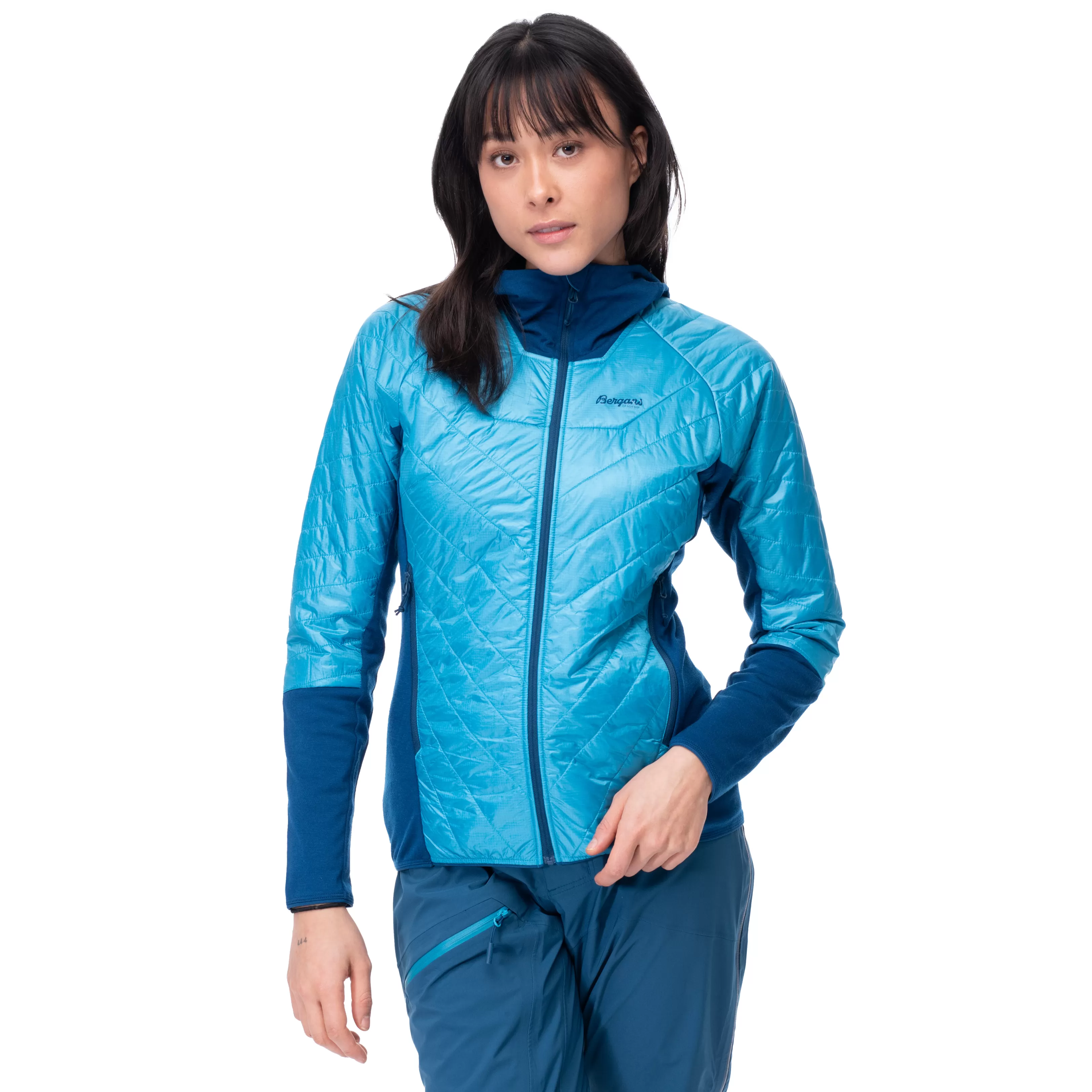 Bergans Cecilie Light Insulated Hybrid Jacket - ^Women Isolation