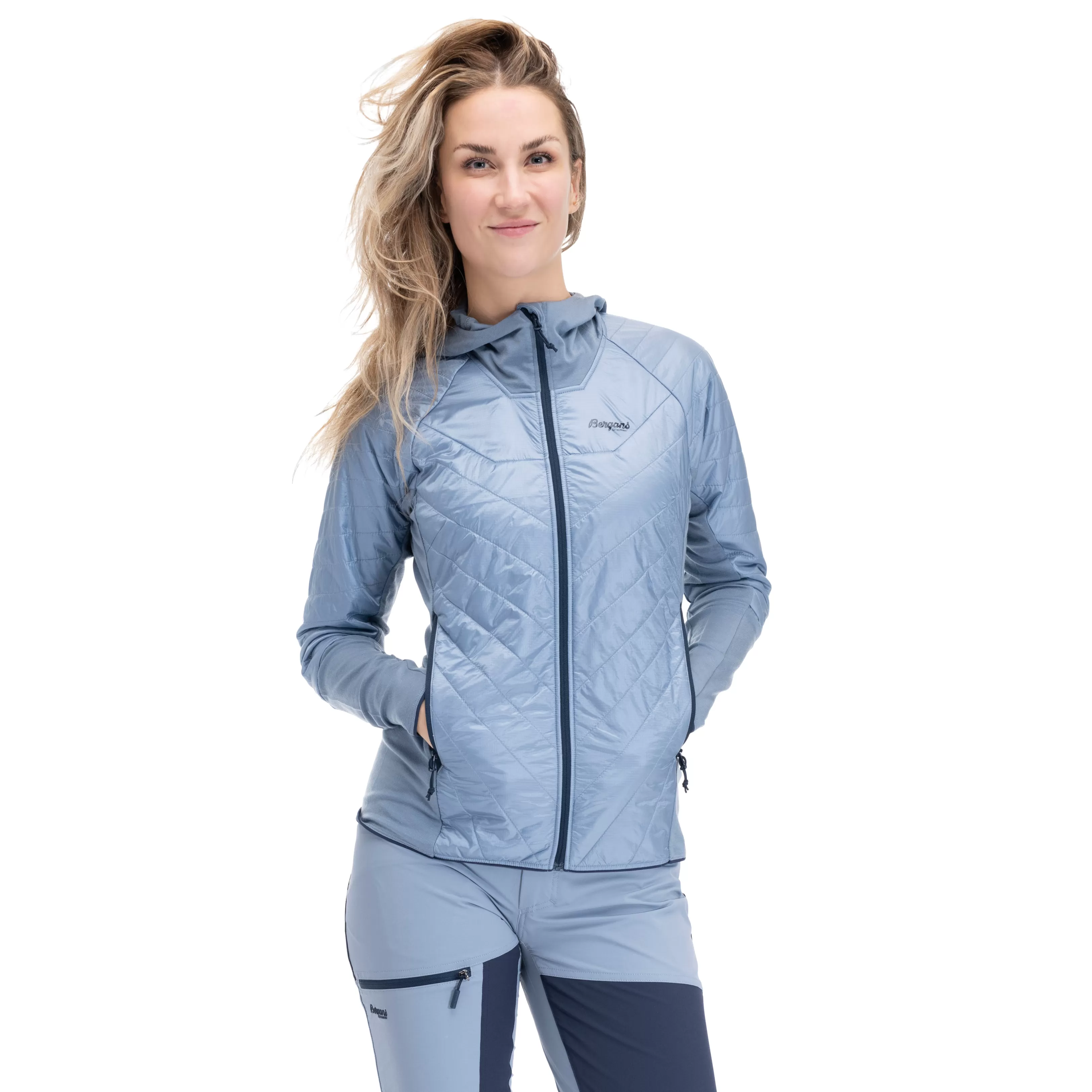 Bergans Cecilie Light Insulated Hybrid Jacket - ^Women Isolation