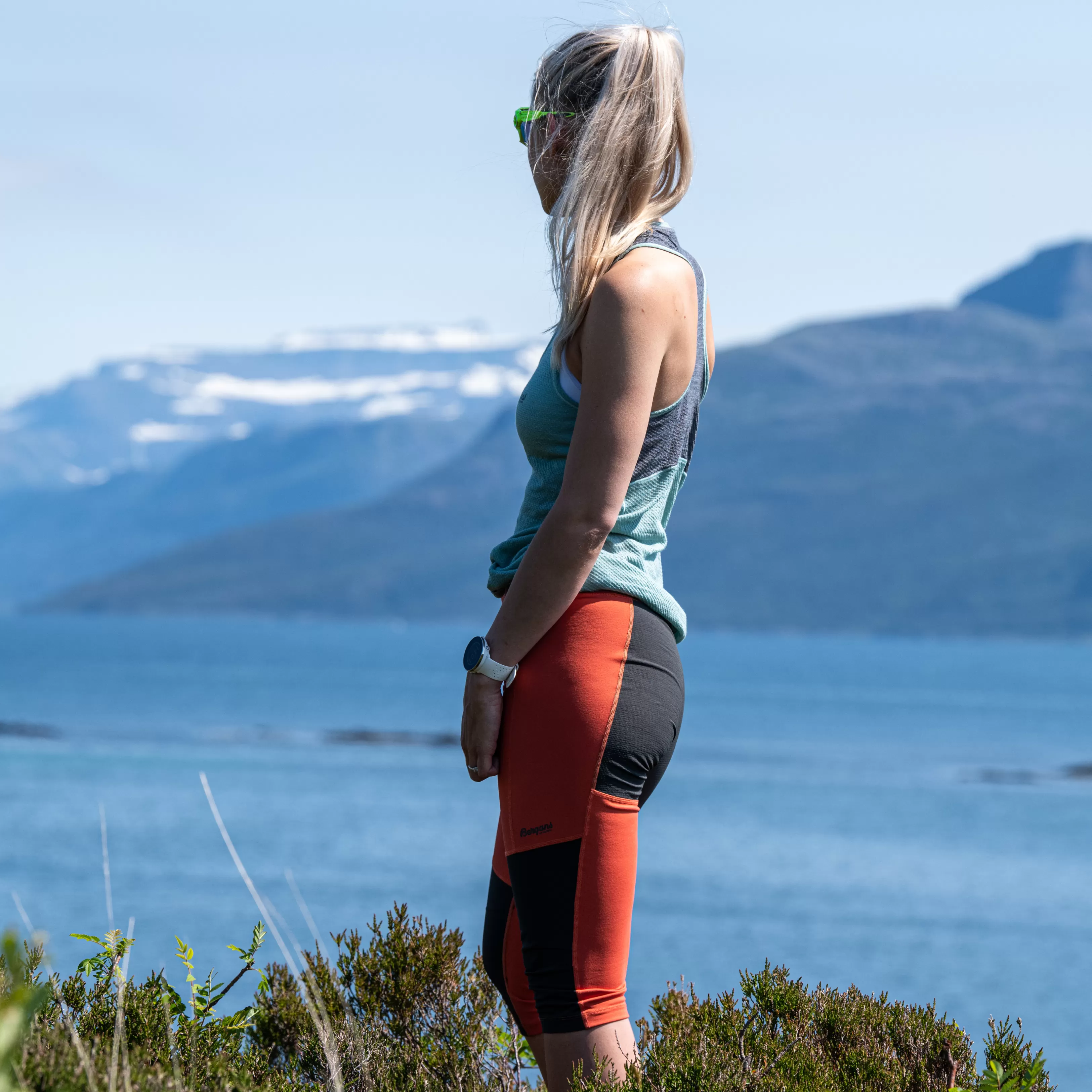 Bergans Fløyen ¾ Outdoor Tights Women - ^Women Shorts