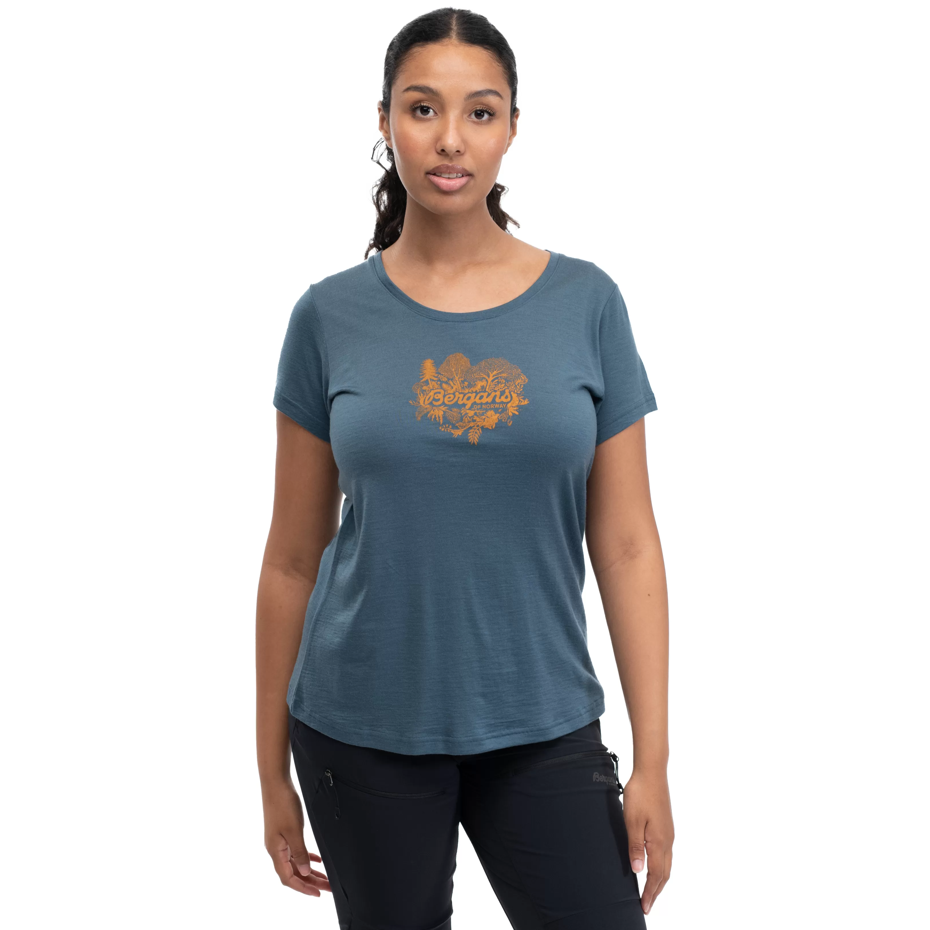 Bergans Graphic Wool W Tee - ^Women Wool t-shirts and tops | T-shirts