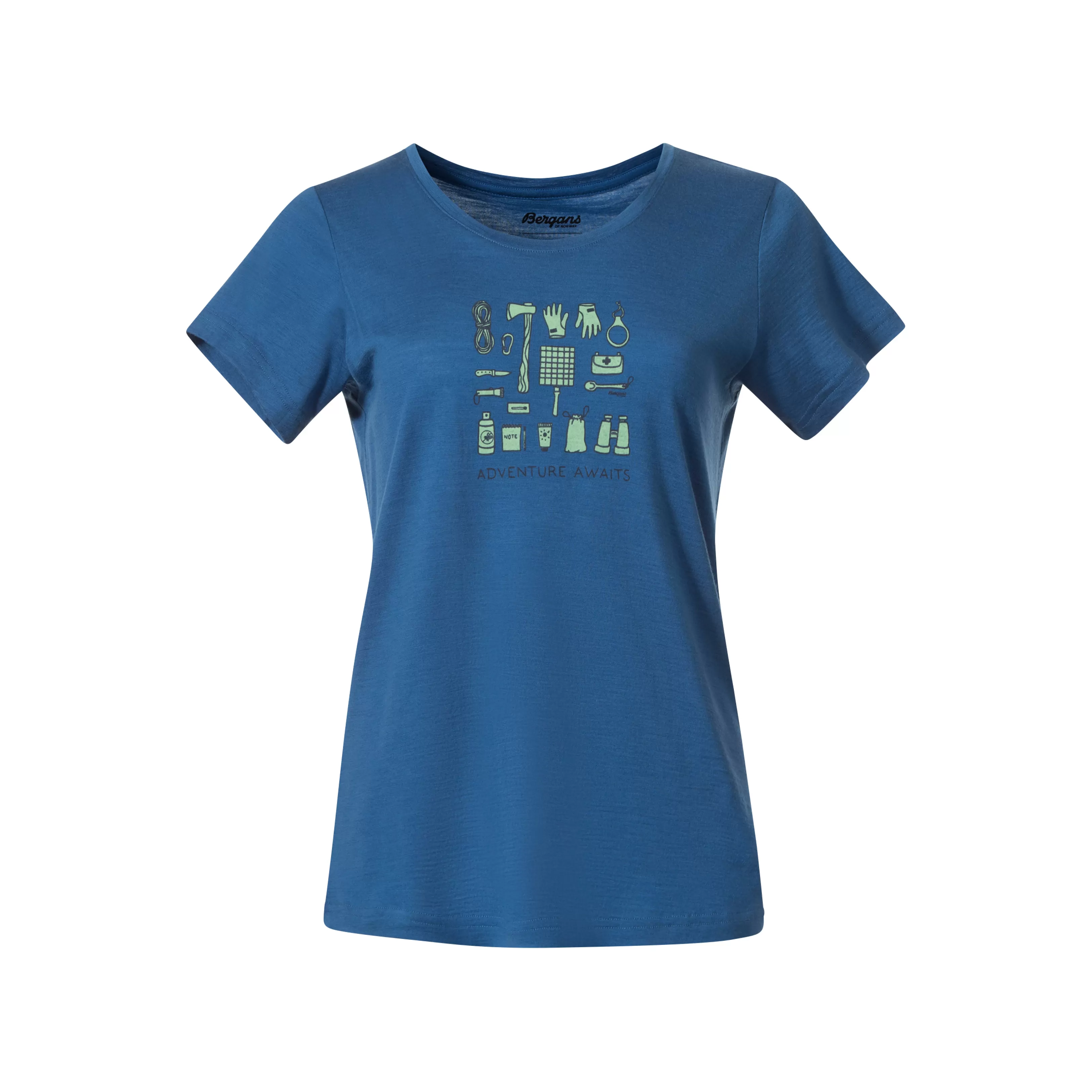 Bergans Graphic Wool W Tee - ^Women Wool t-shirts and tops | T-shirts