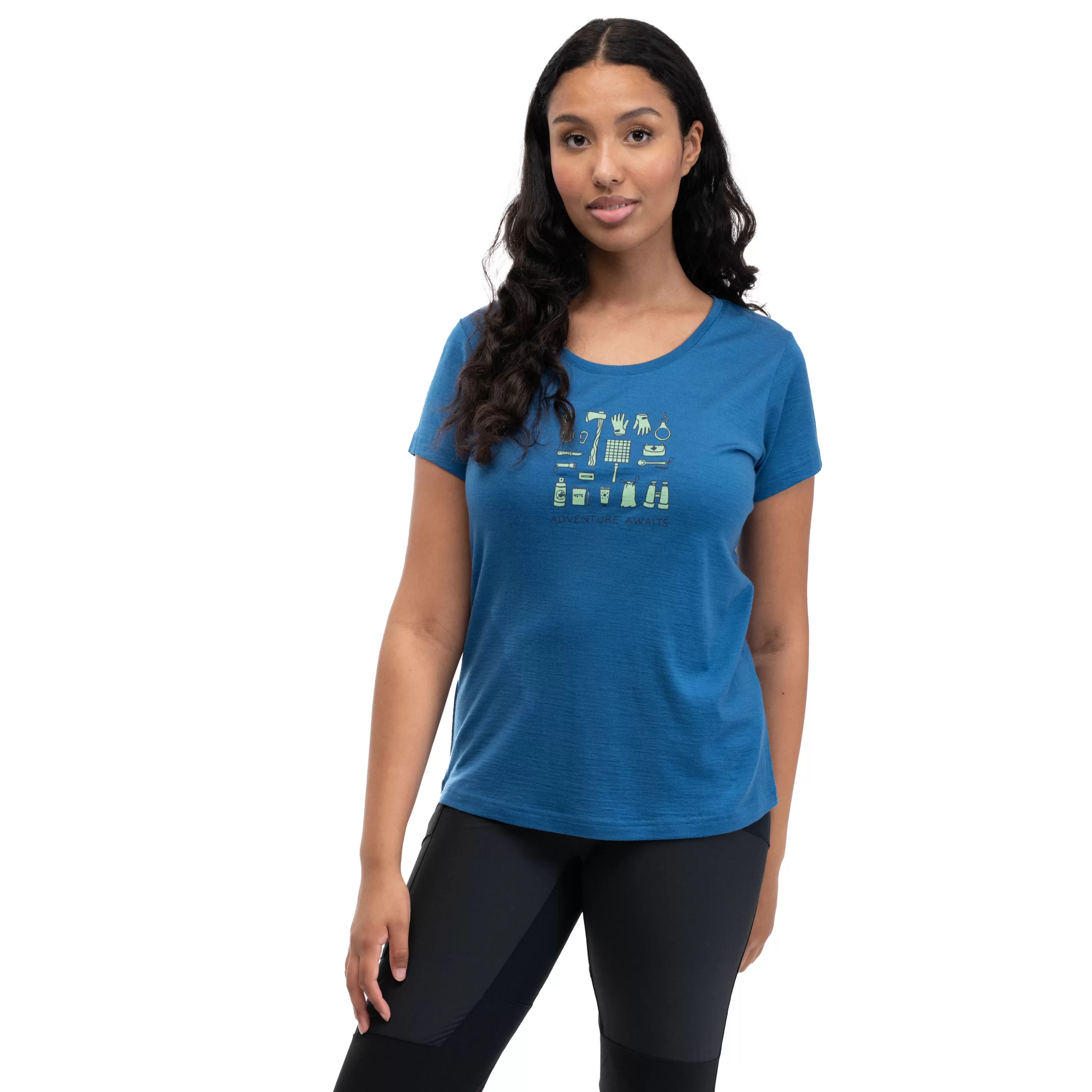 Bergans Graphic Wool W Tee - ^Women Wool t-shirts and tops | T-shirts