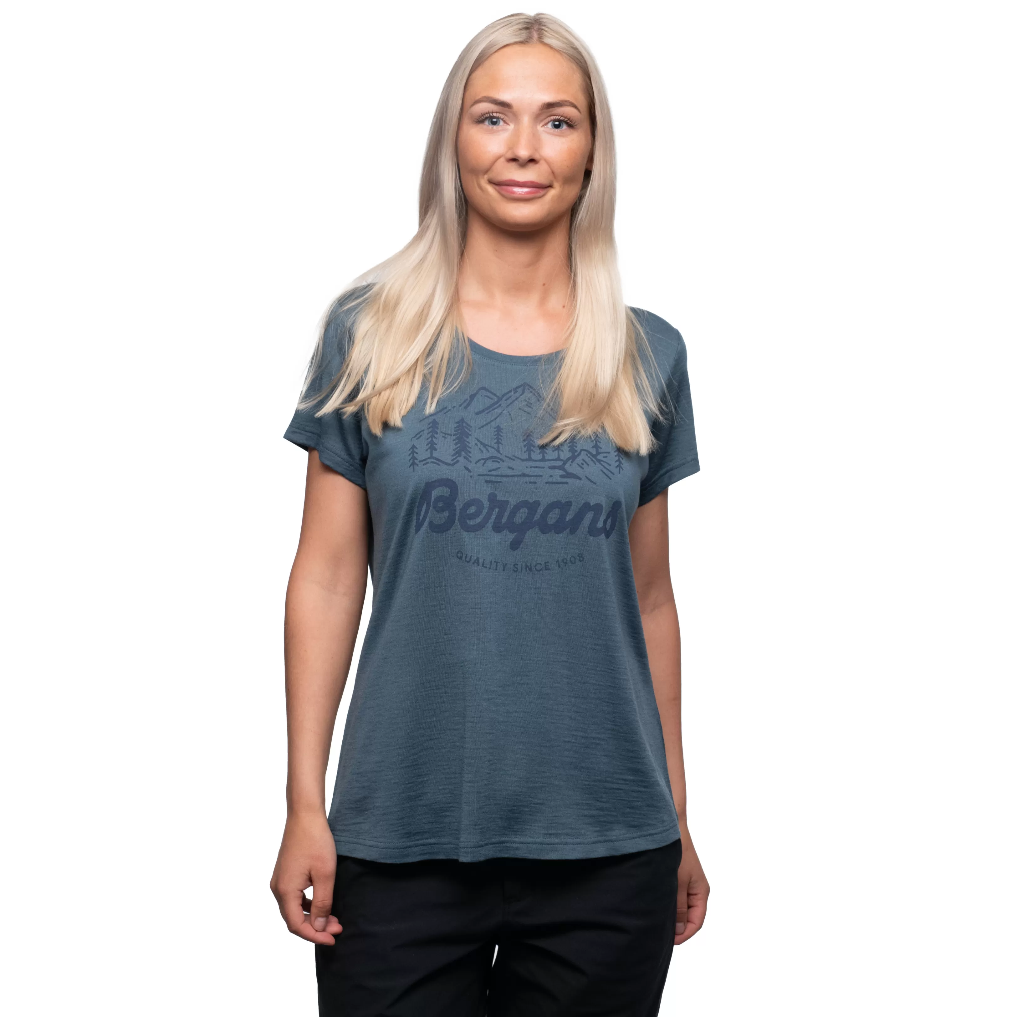 Bergans Graphic Wool W Tee - ^Women Wool t-shirts and tops | T-shirts