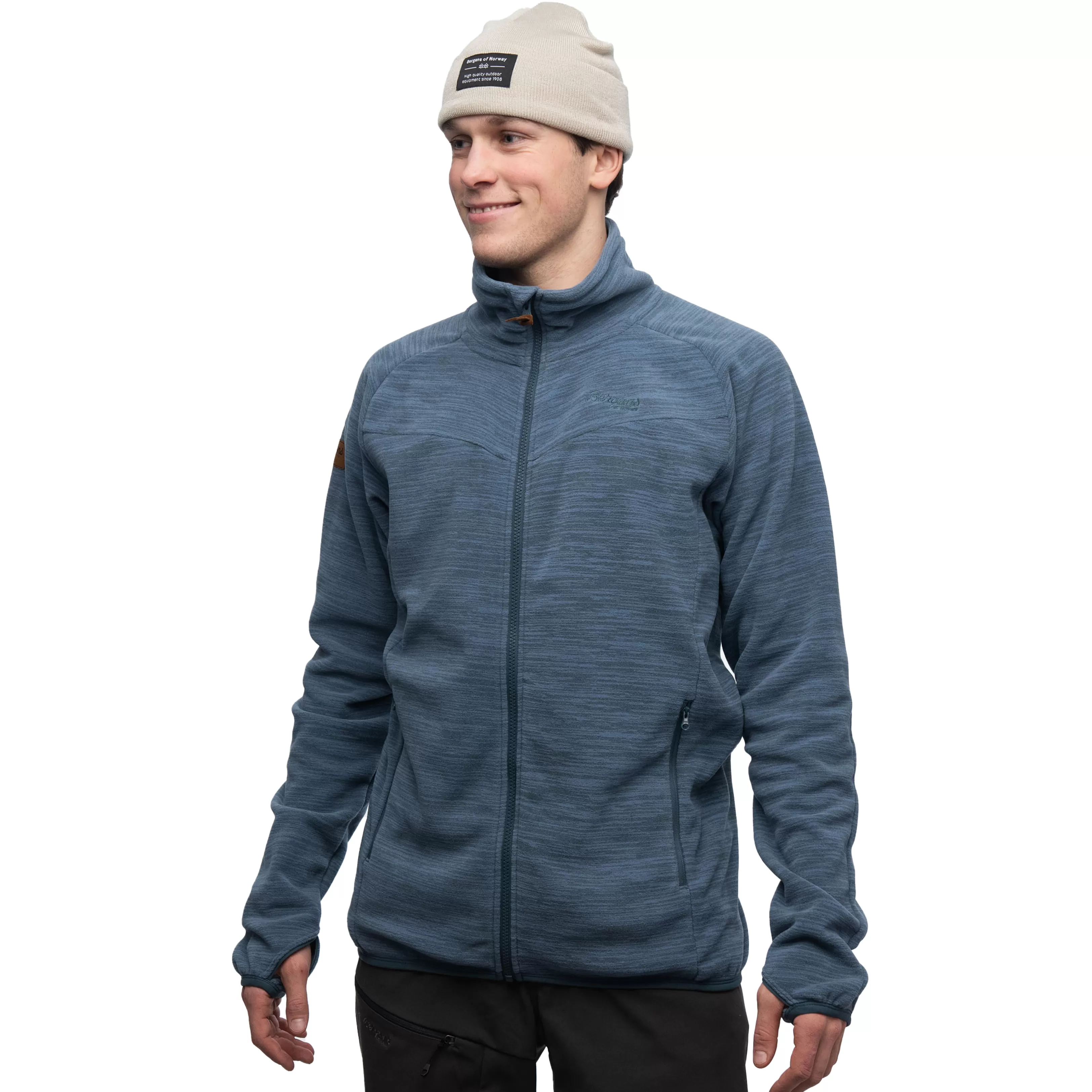 Bergans Hareid Fleece Jacket NoHood - ^ Fleece