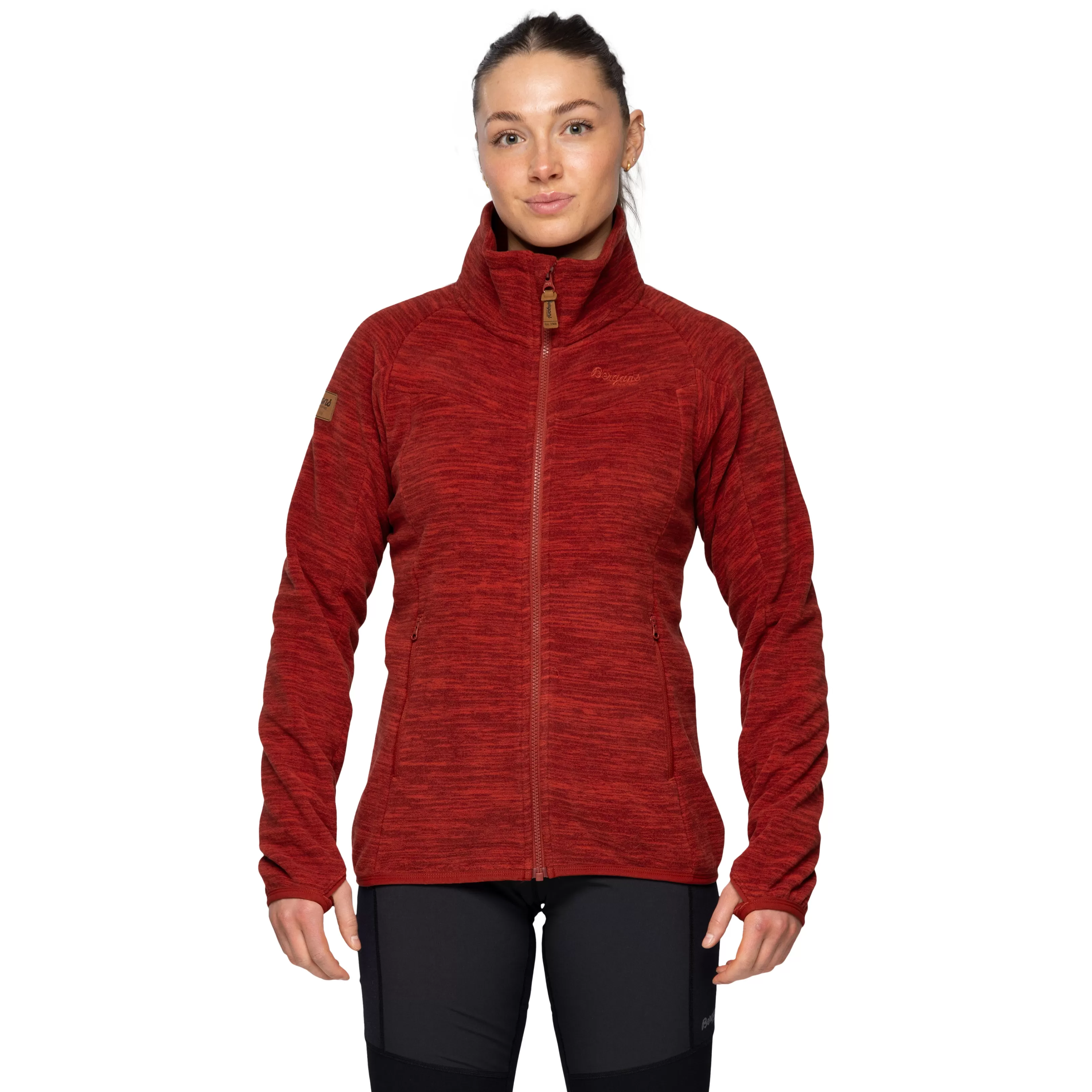 Bergans Hareid Fleece W Jacket NoHood - ^Women Fleece