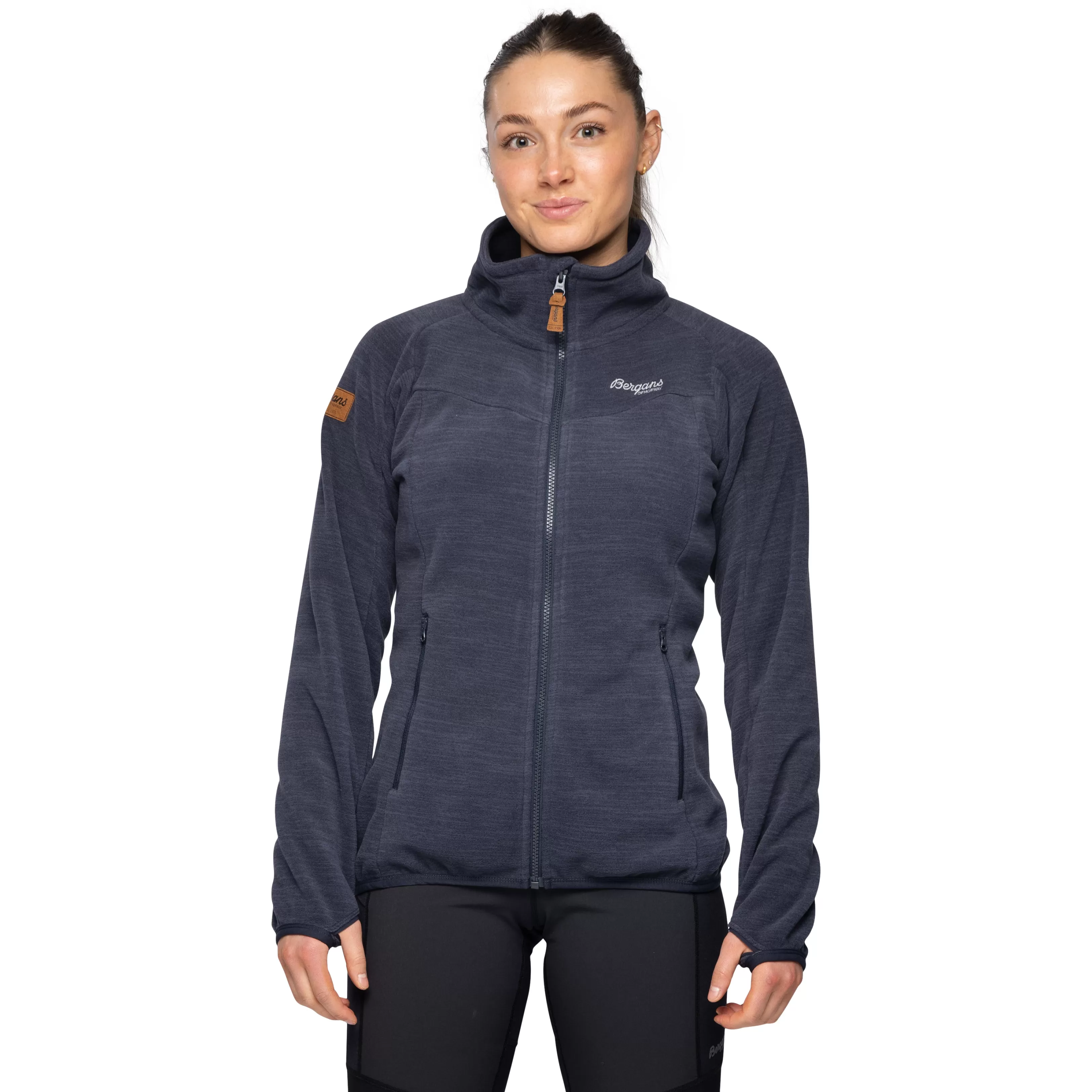 Bergans Hareid Fleece W Jacket NoHood - ^Women Fleece