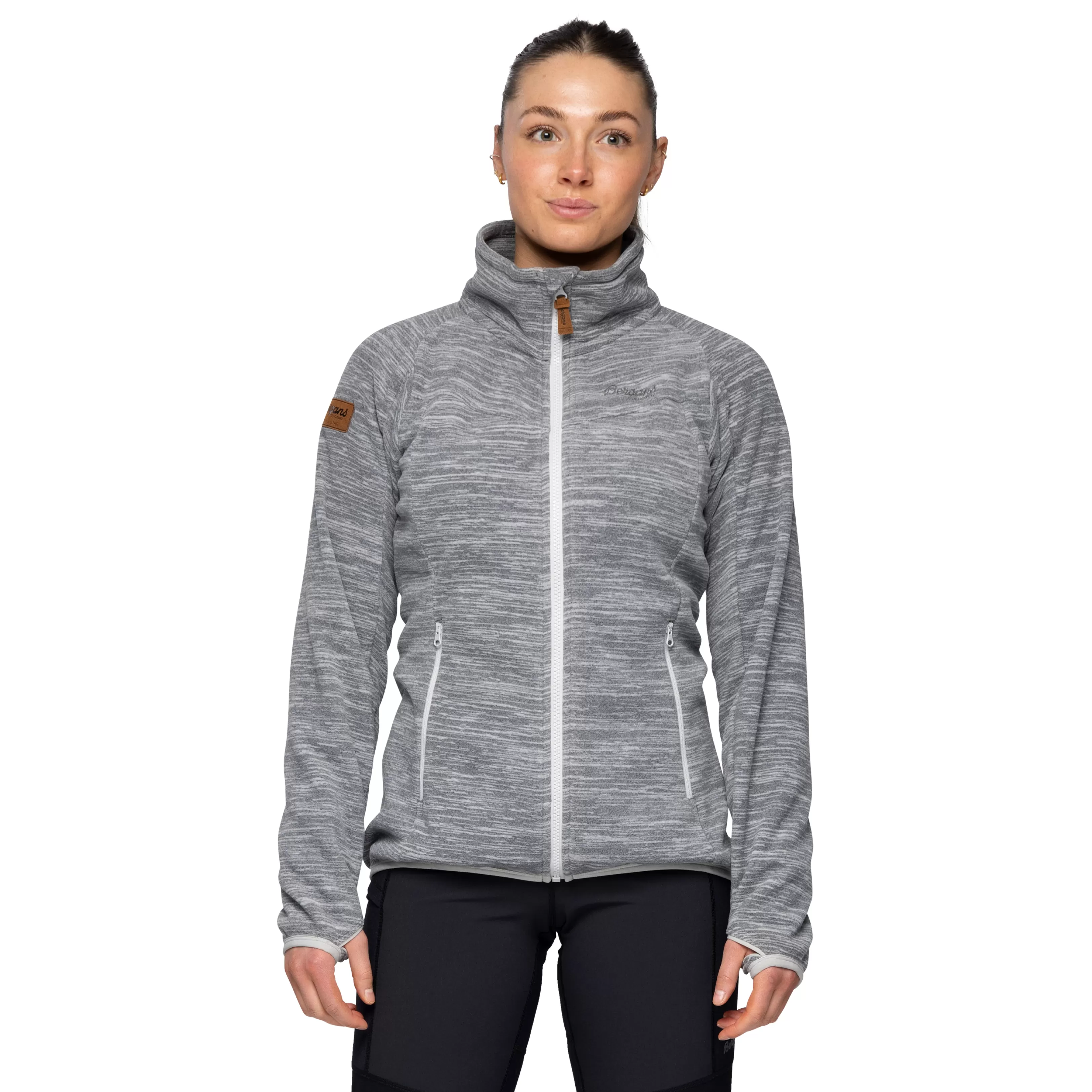 Bergans Hareid Fleece W Jacket NoHood - ^Women Fleece