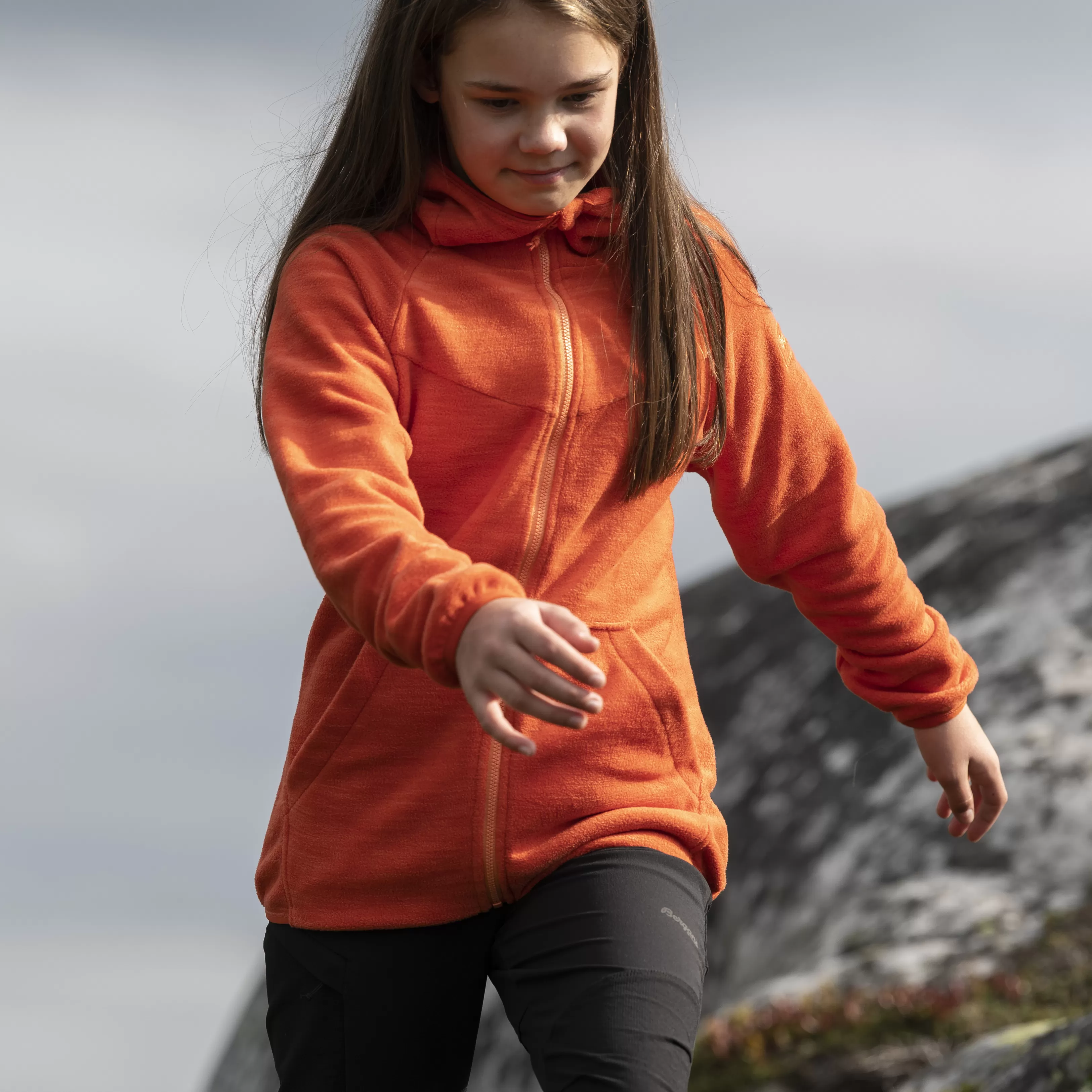 Bergans Hareid Youth Girl Jacket - ^Kids Midlayers