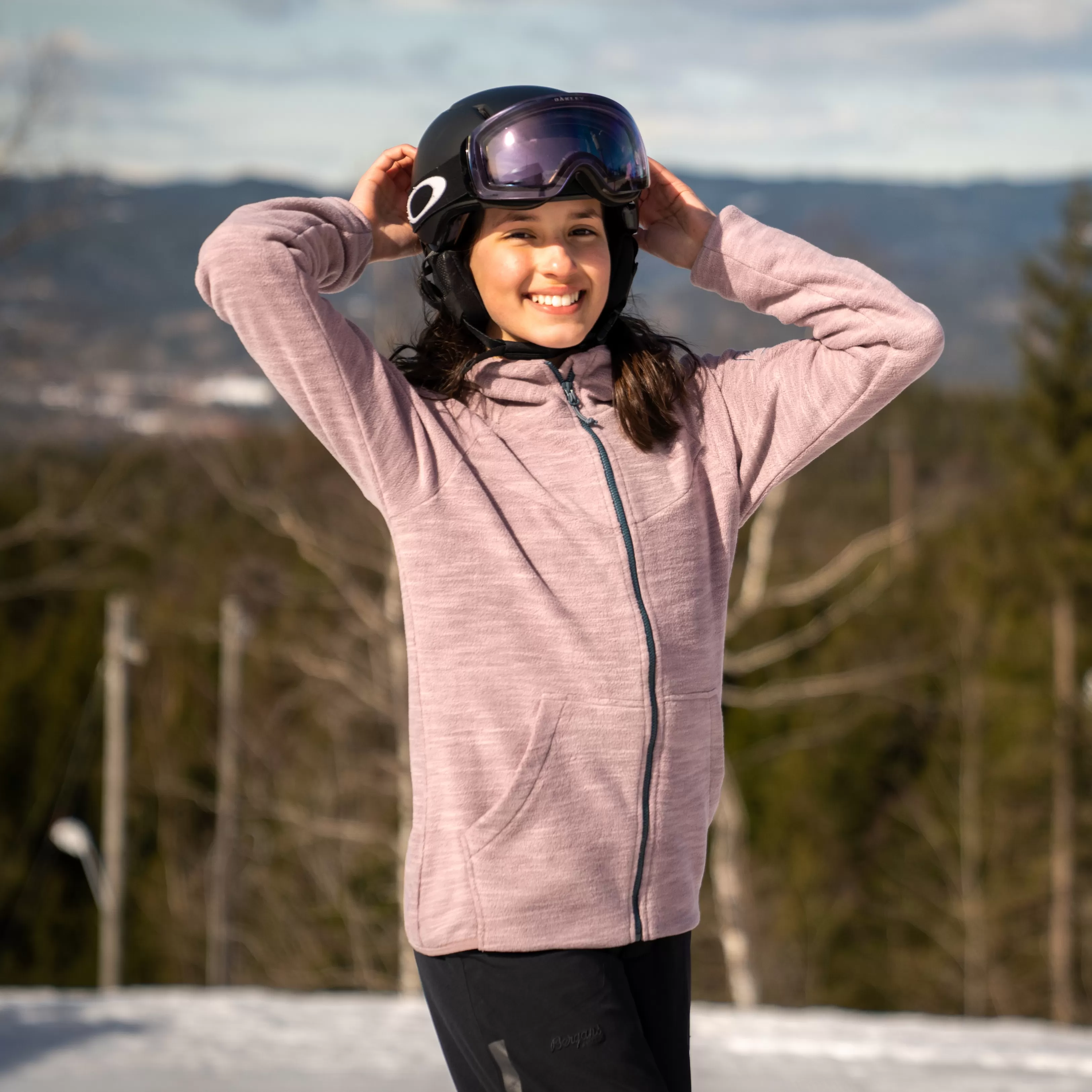 Bergans Hareid Youth Girl Jacket - ^Kids Midlayers