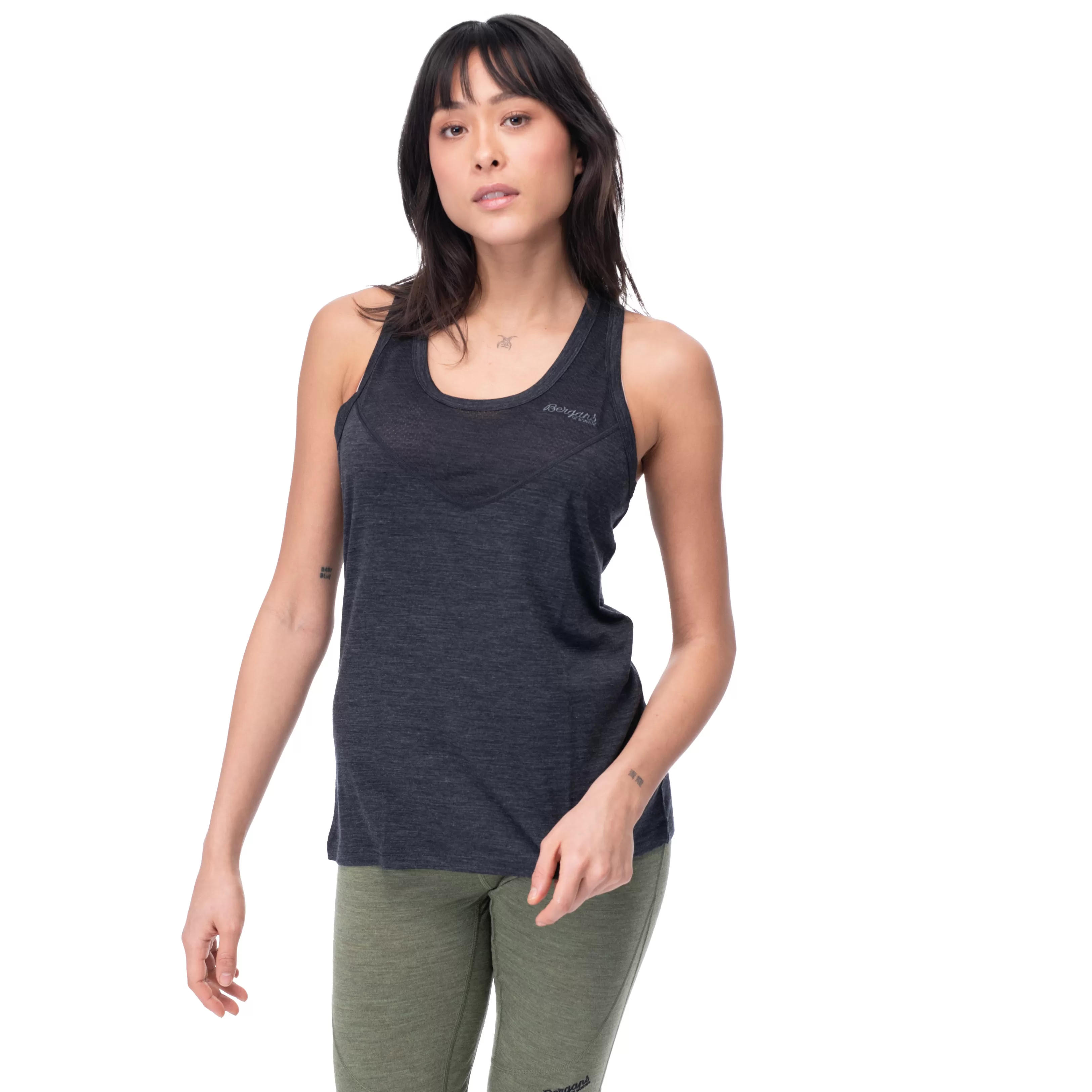 Bergans Inner:Light W Singlet - ^Women Wool t-shirts and tops | Singlets