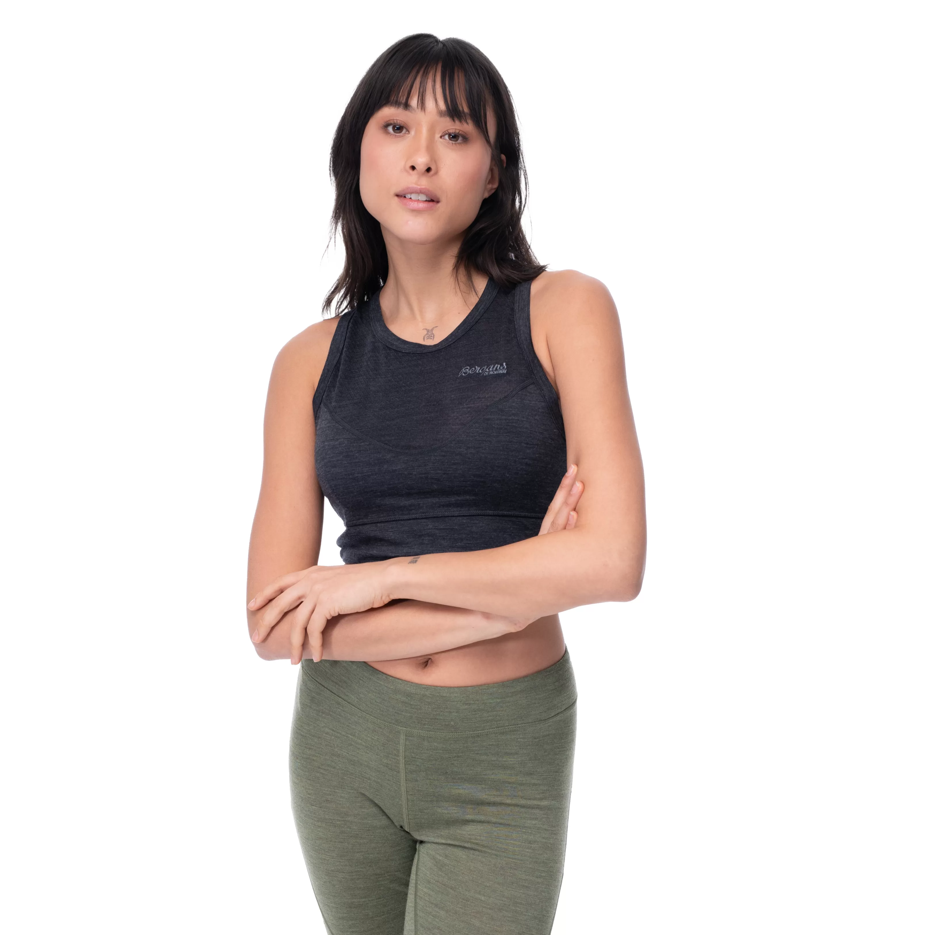 Bergans Inner:Light W Top - ^Women Wool t-shirts and tops | Singlets