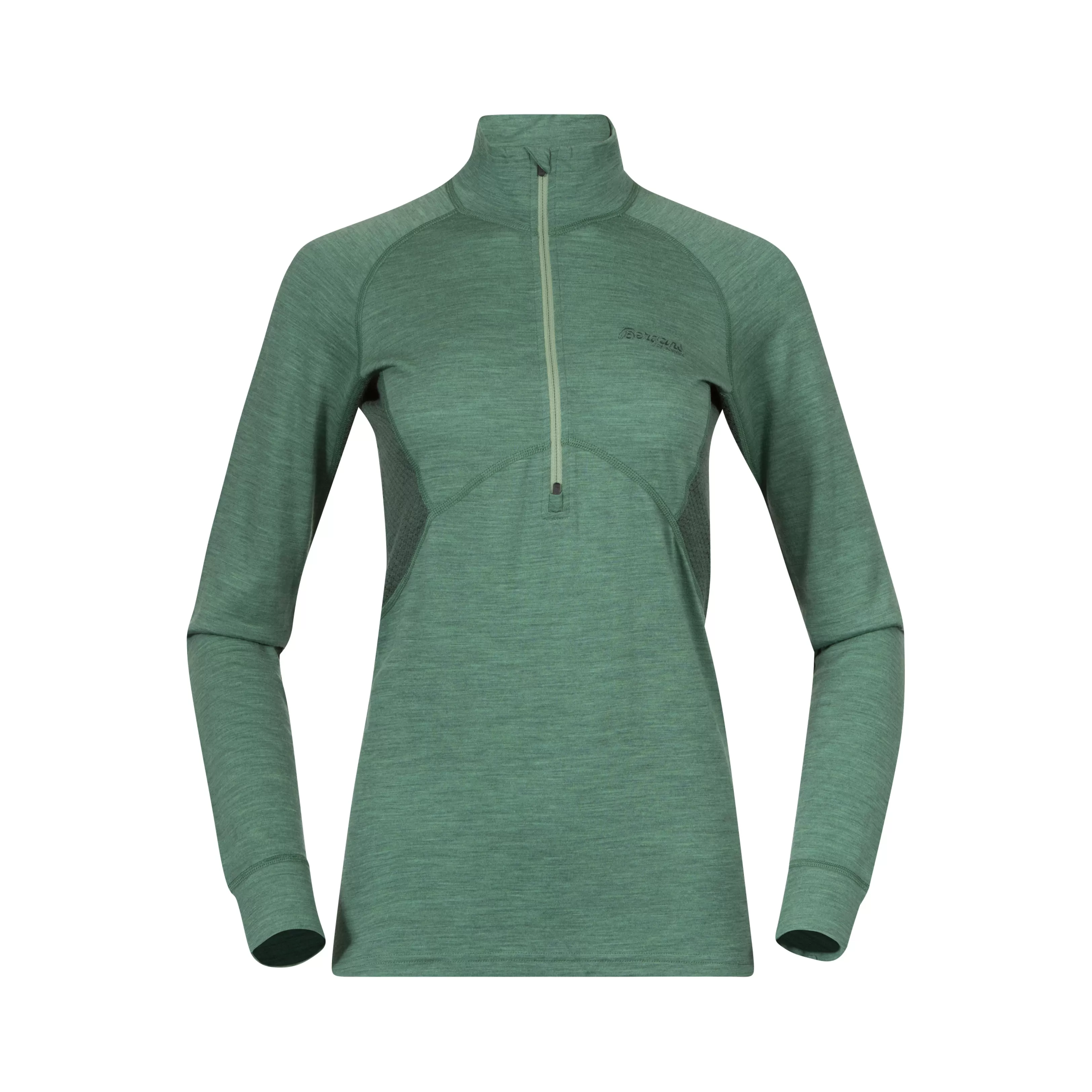 Bergans Inner:Pure W Half Zip - ^Women Wool longsleeved shirts