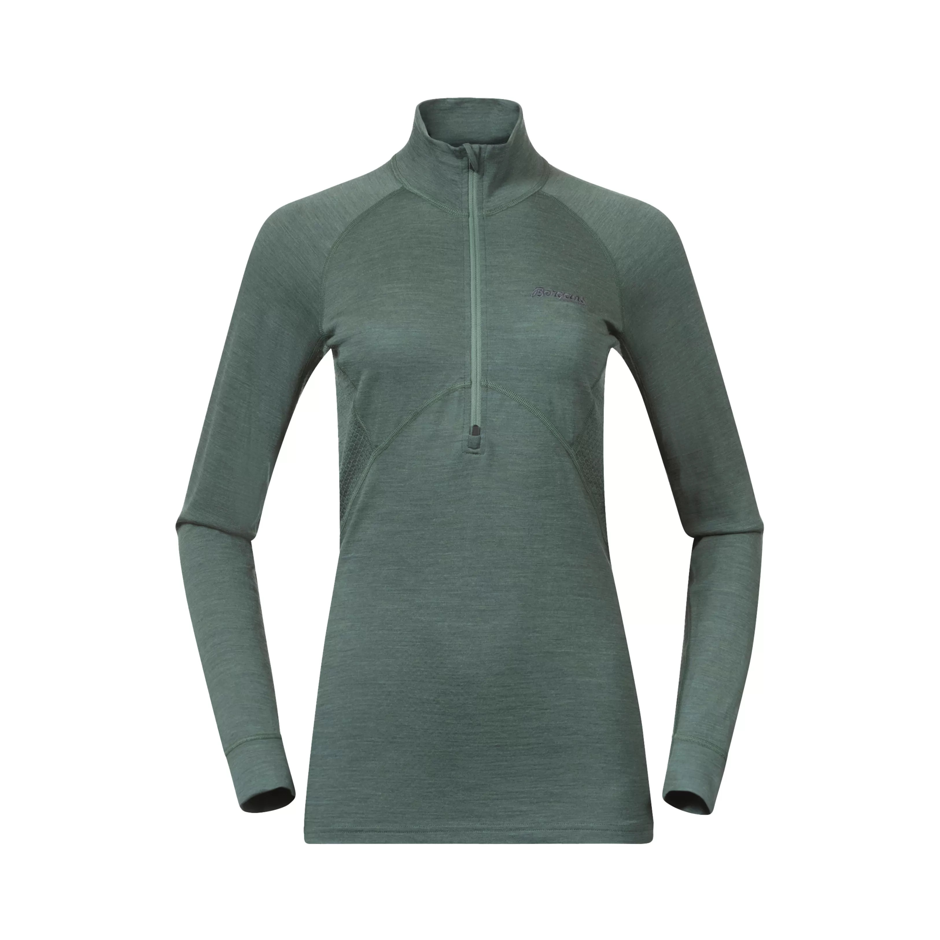 Bergans Inner:Pure W Half Zip - ^Women Wool longsleeved shirts