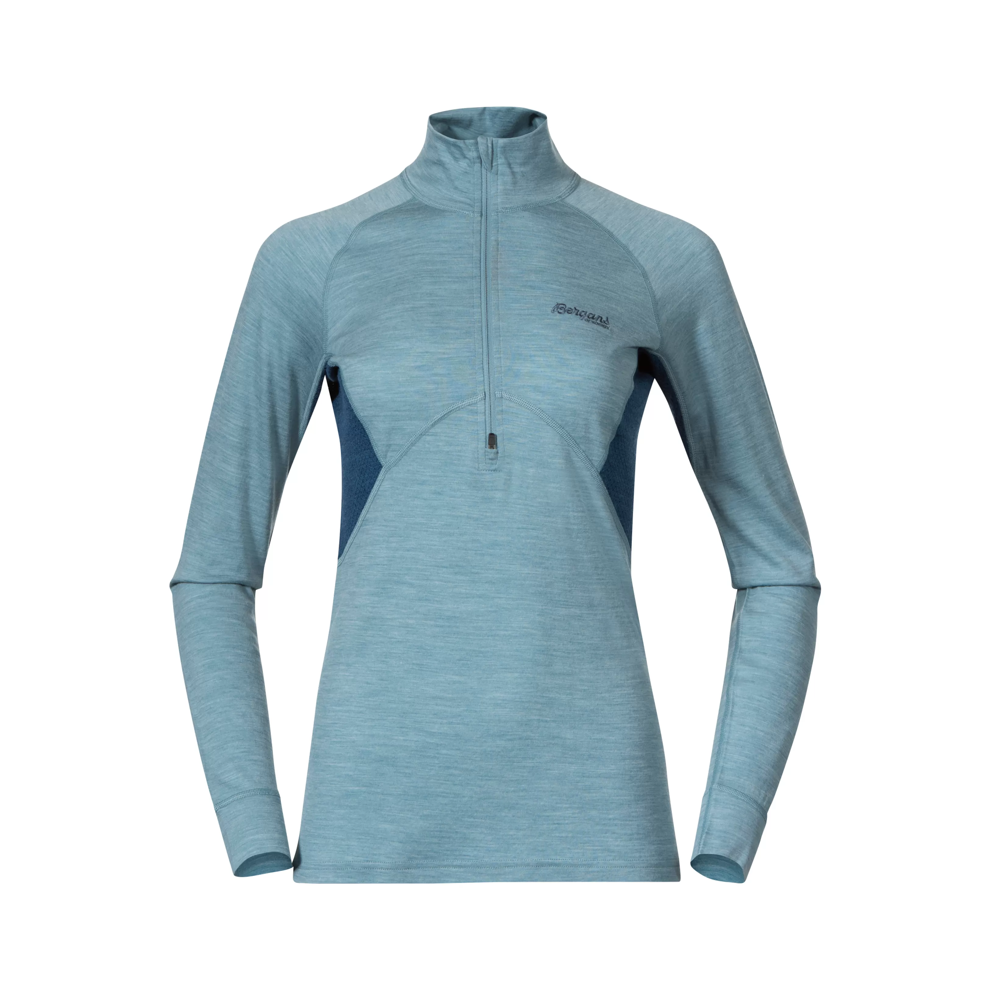 Bergans Inner:Pure W Half Zip - ^Women Wool longsleeved shirts