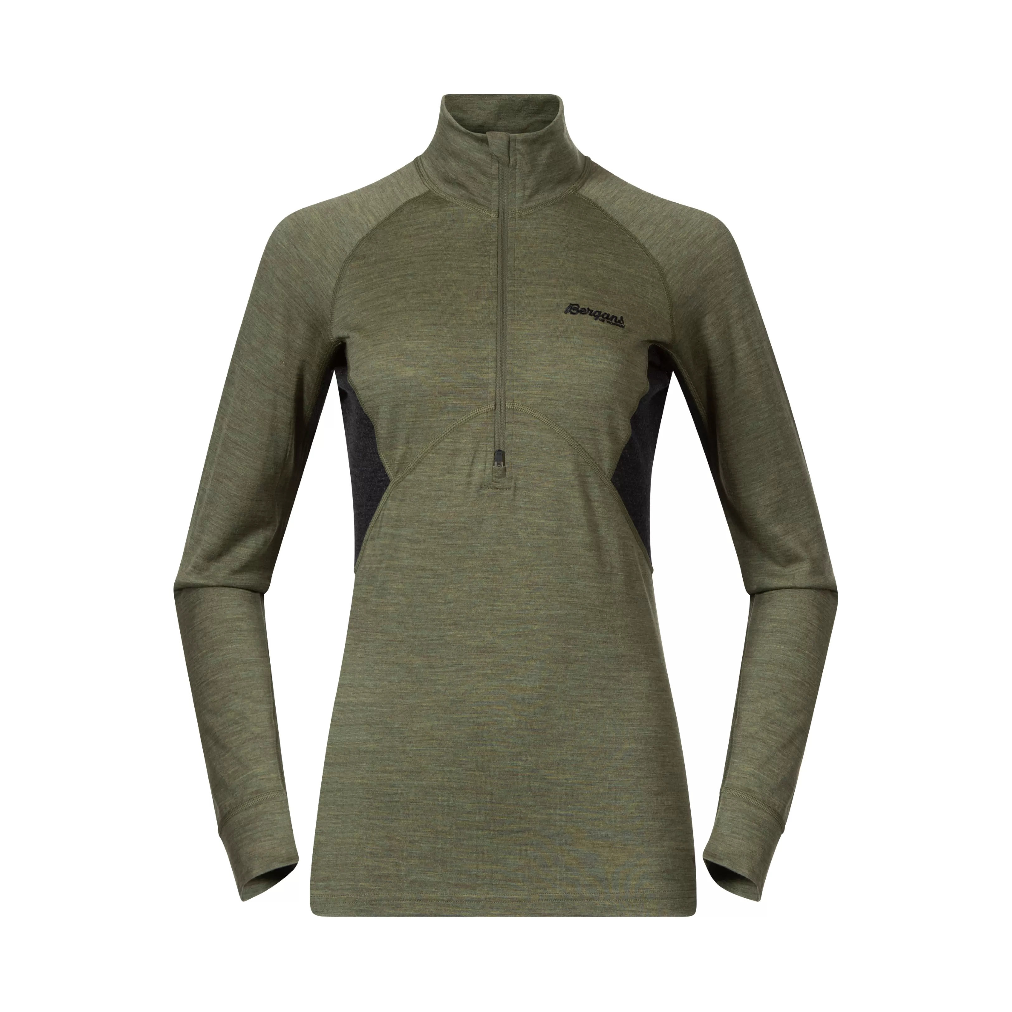 Bergans Inner:Pure W Half Zip - ^Women Wool longsleeved shirts