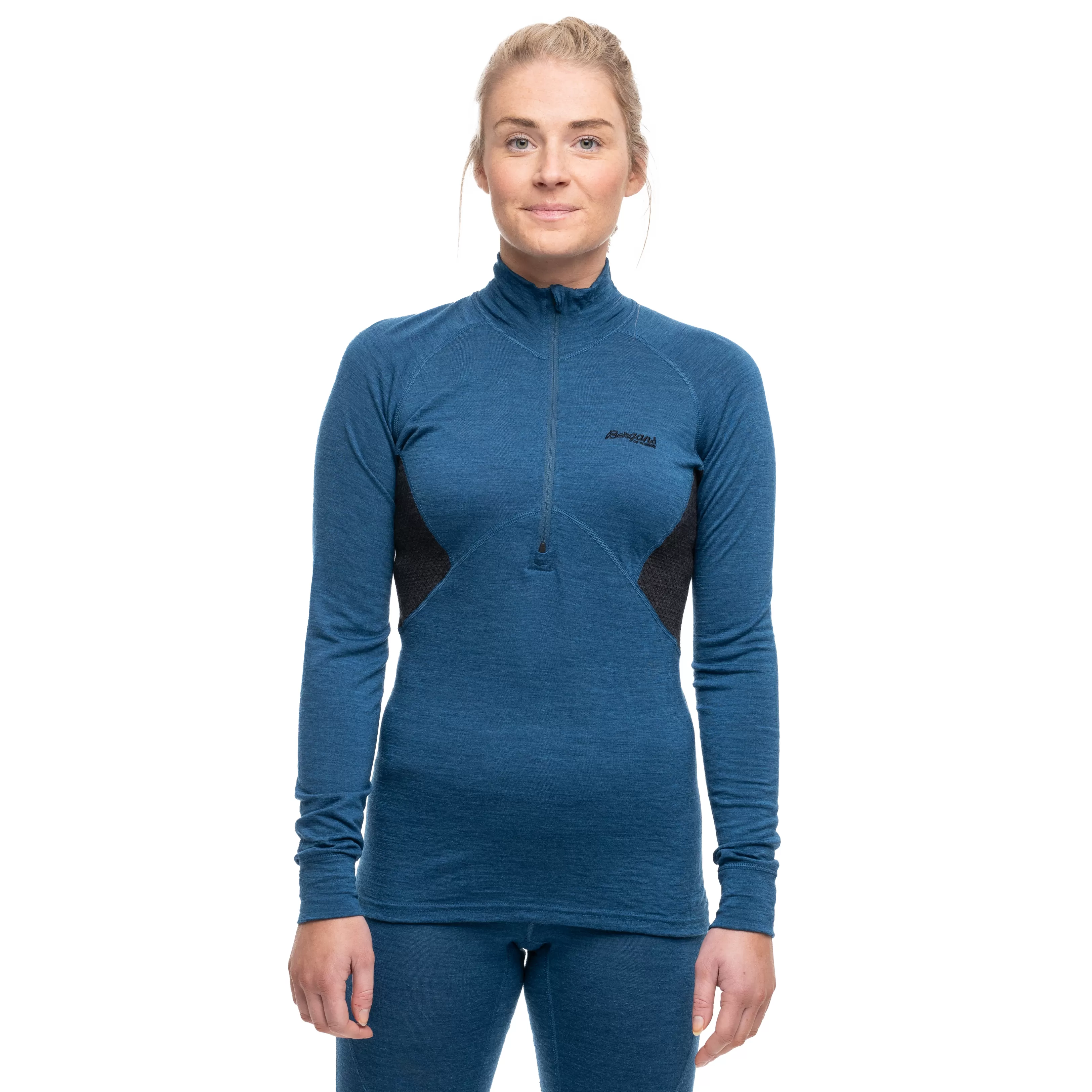 Bergans Inner:Pure W Half Zip - ^Women Wool longsleeved shirts