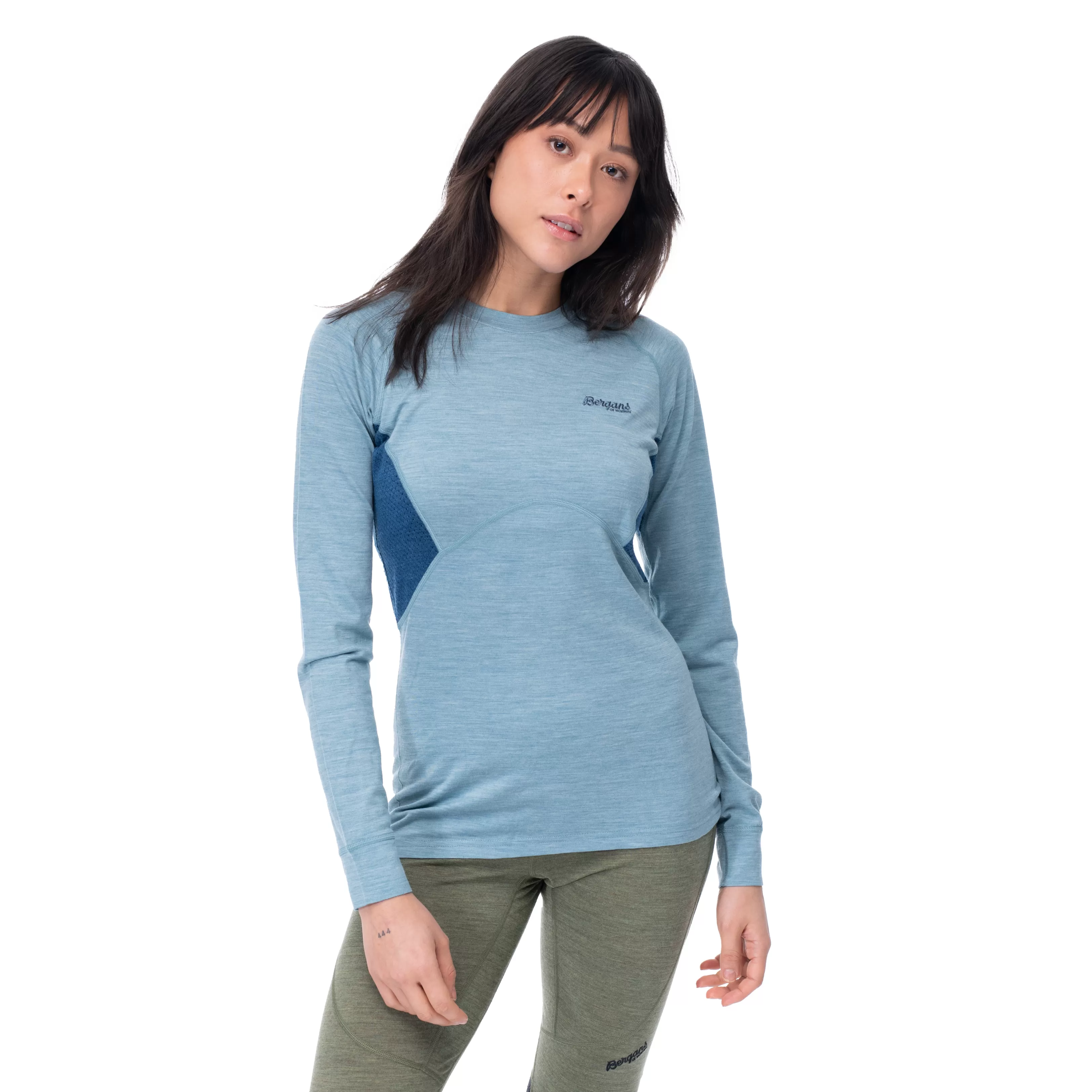 Bergans Inner:Pure W Long Sleeve - ^Women Wool longsleeved shirts