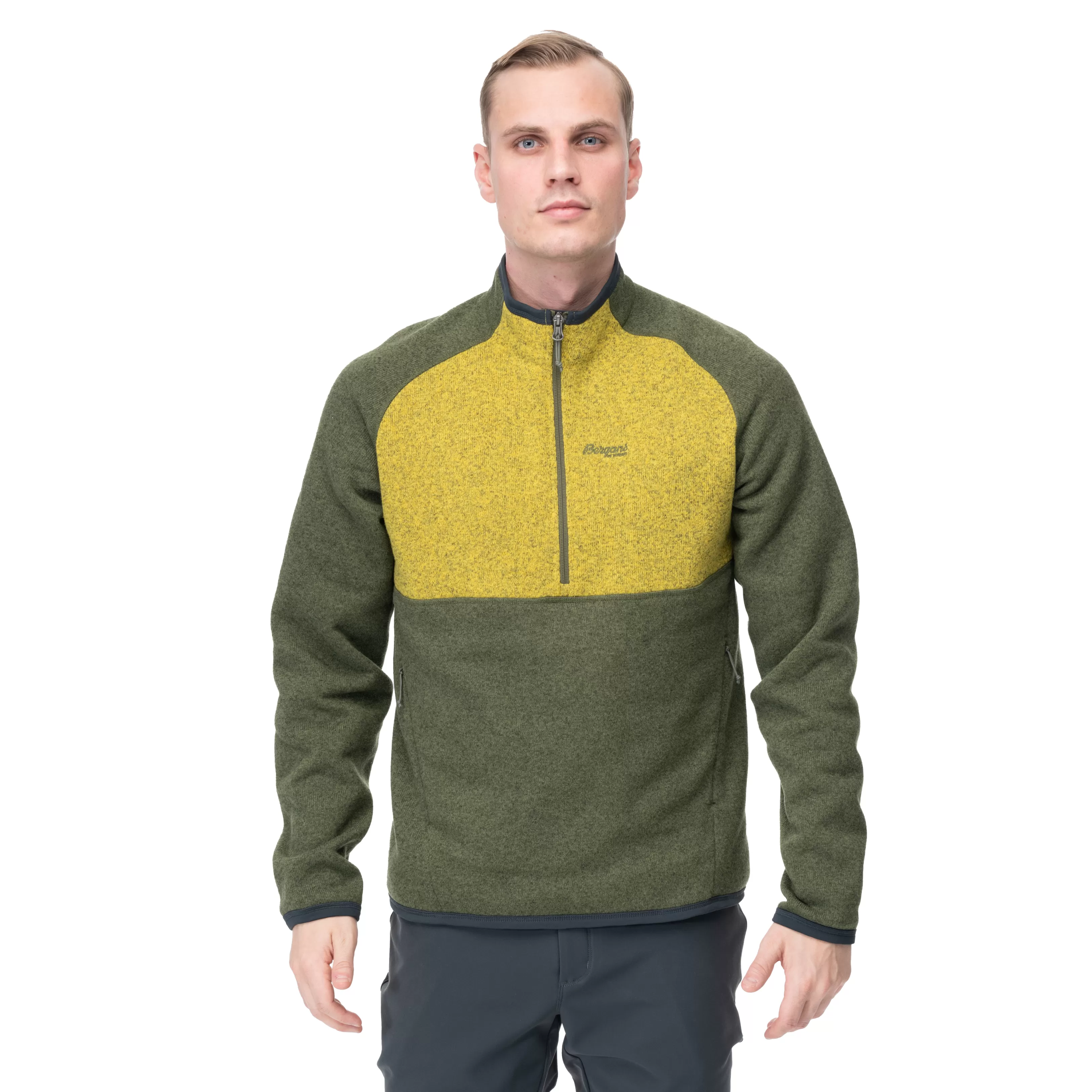 Bergans Kamphaug Knitted Half Zip - ^ Fleece