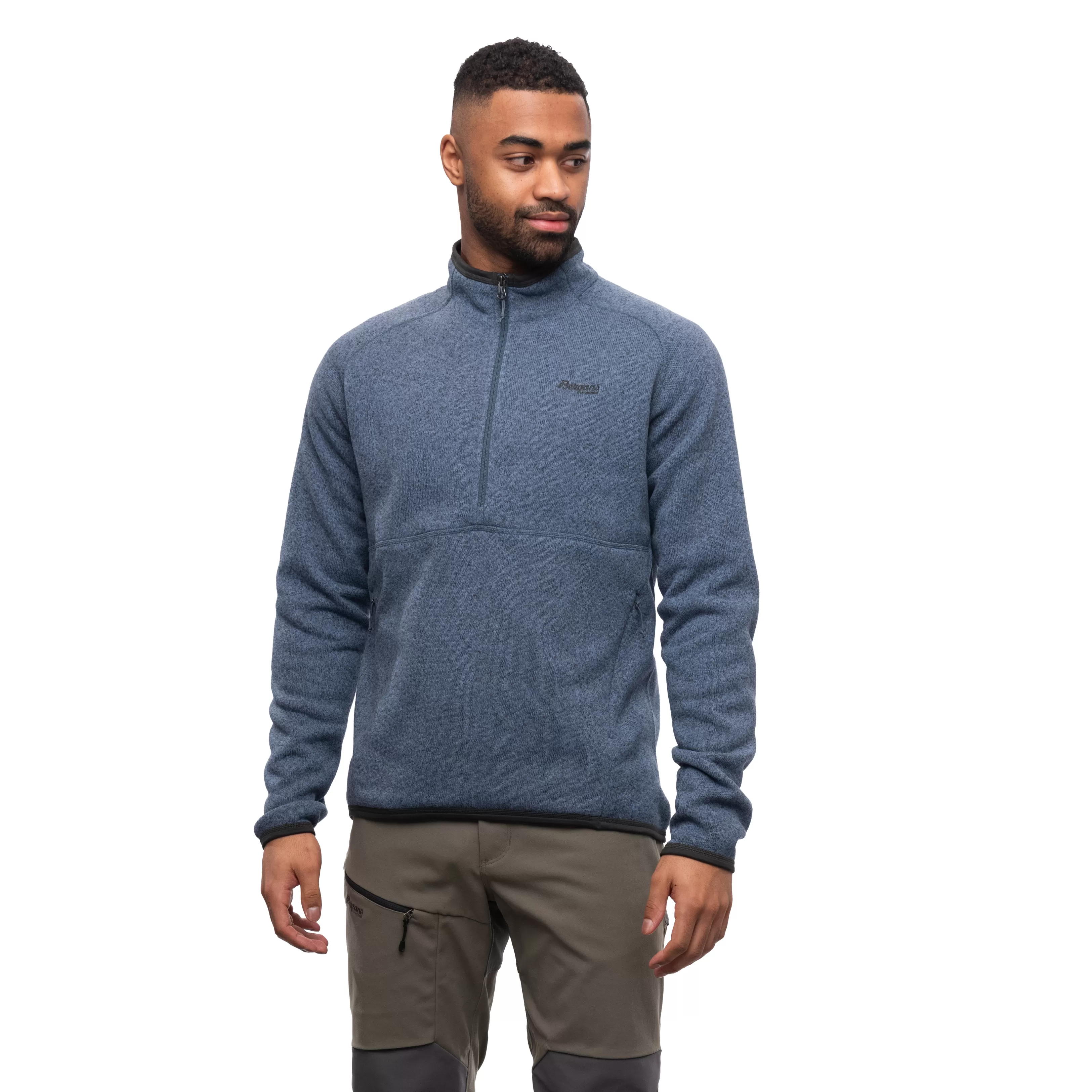 Bergans Kamphaug Knitted Half Zip - ^ Fleece