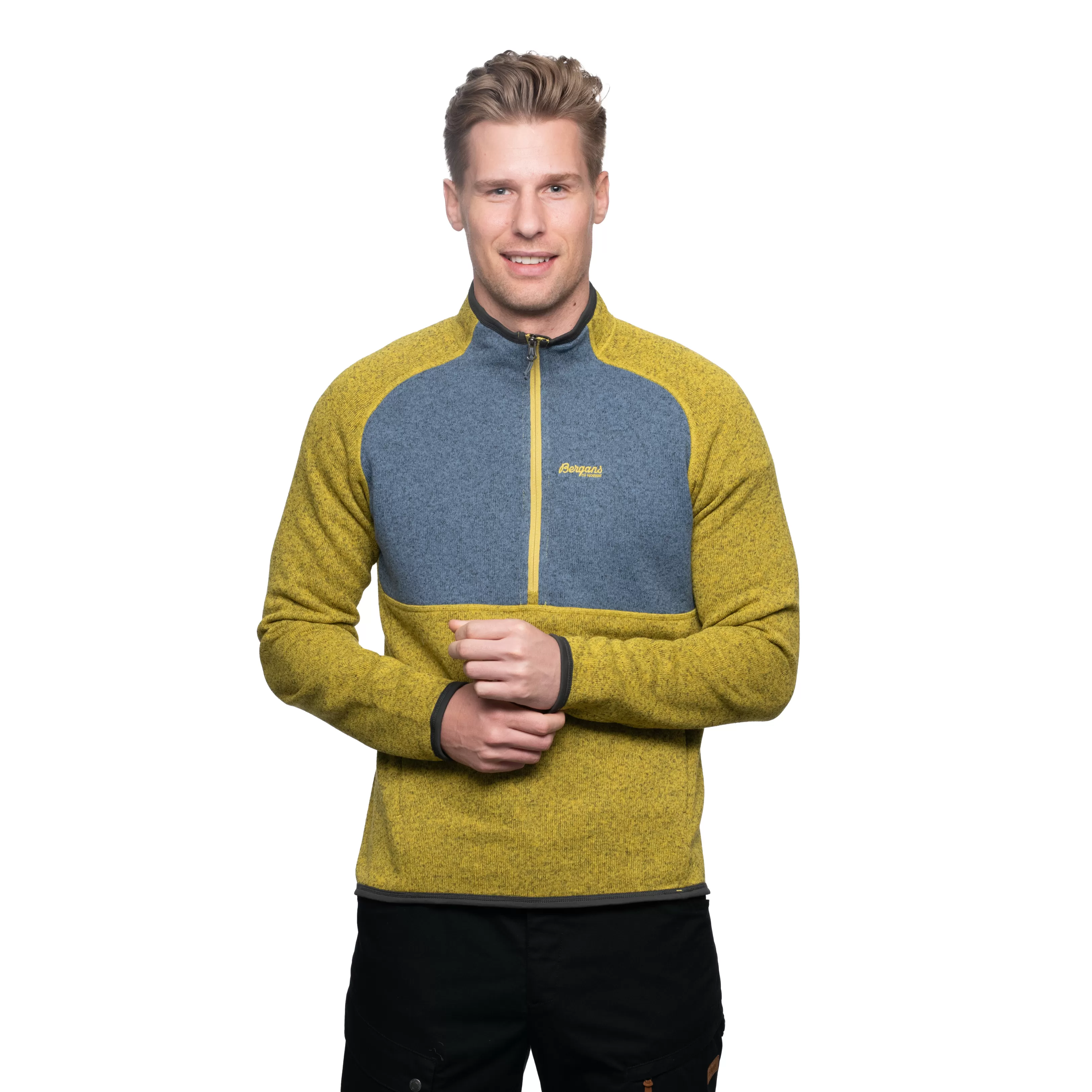 Bergans Kamphaug Knitted Half Zip - ^ Fleece