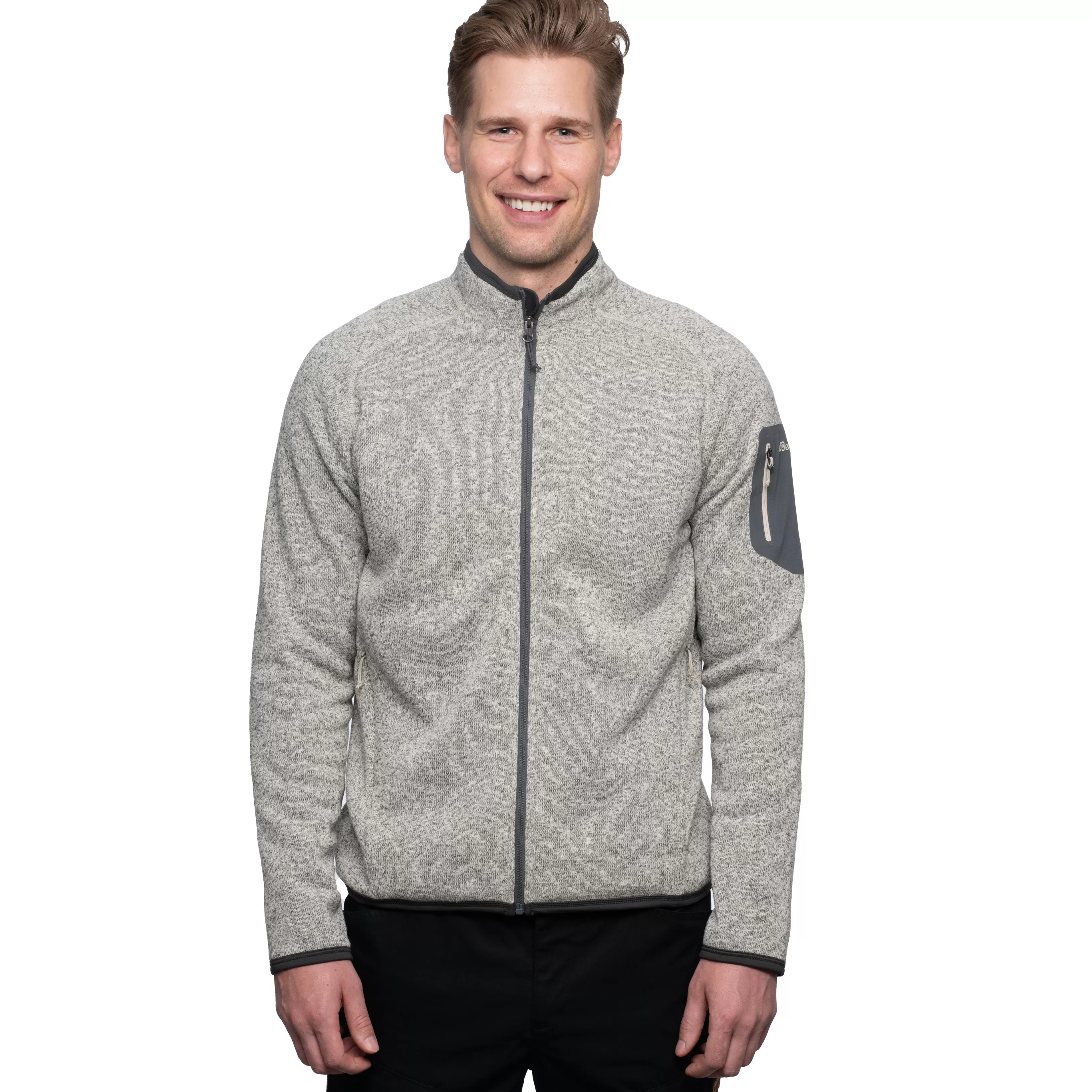 Bergans Kamphaug Knitted Jacket - ^ Fleece