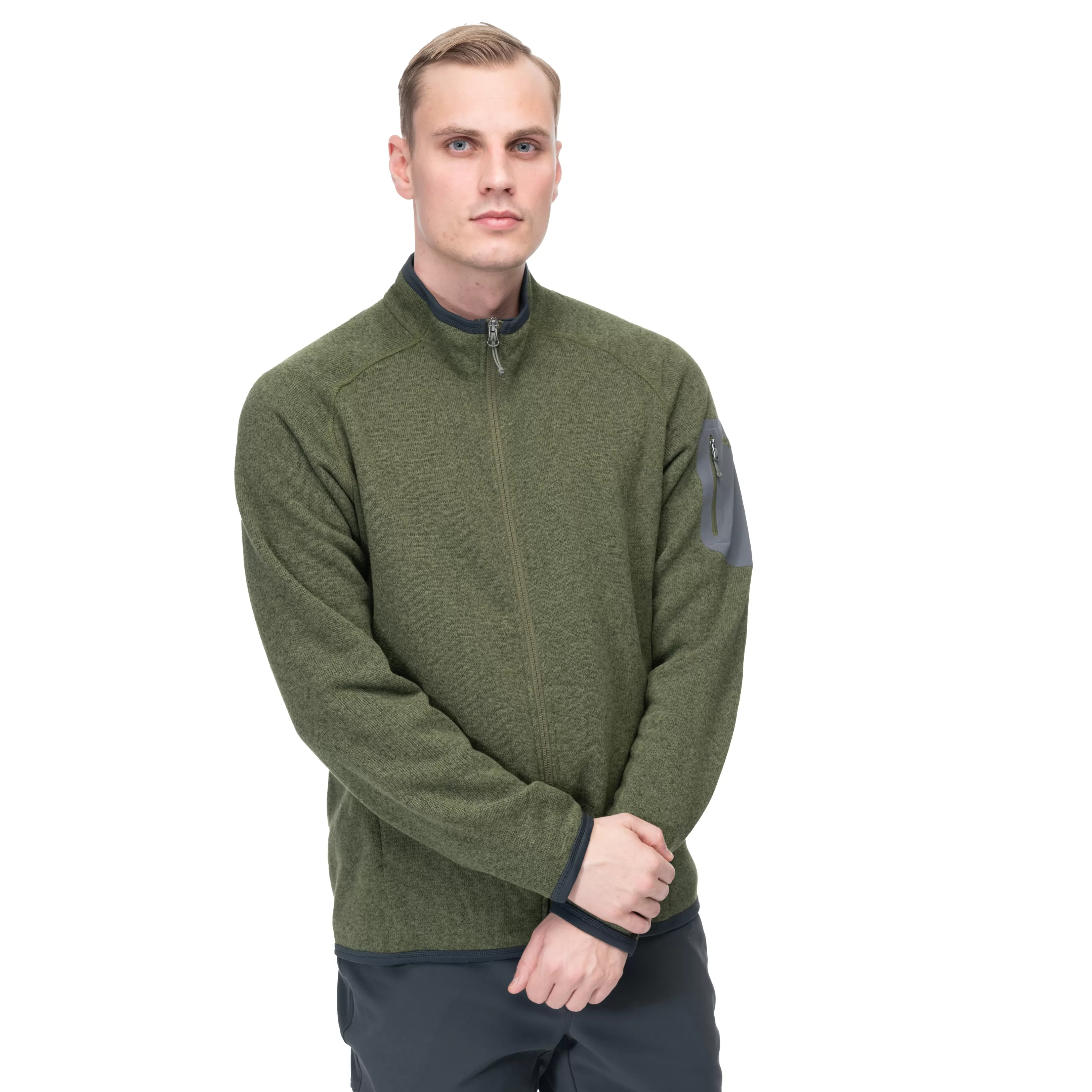 Bergans Kamphaug Knitted Jacket - ^ Fleece