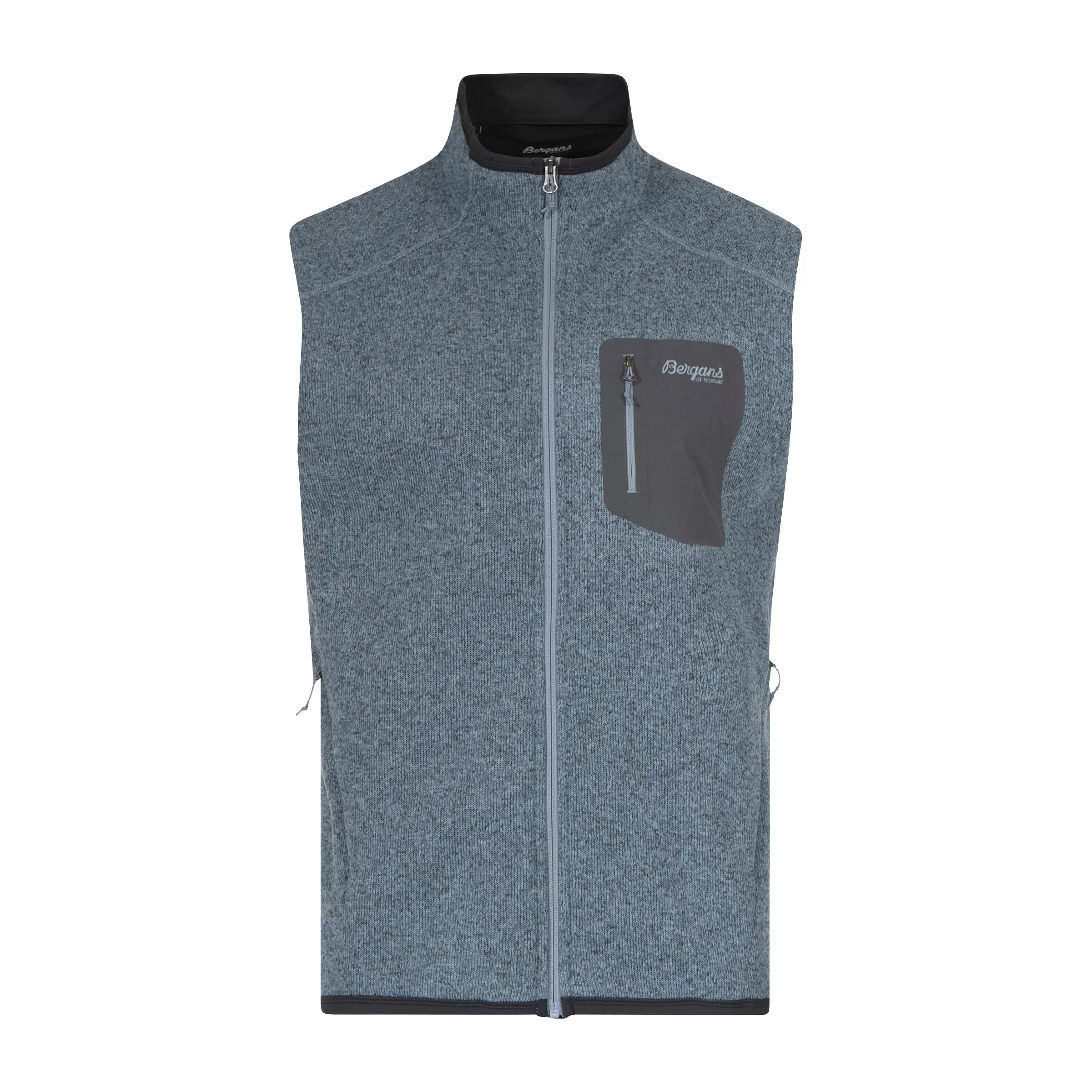 Bergans Kamphaug Knitted Vest Men - ^ Vests | Fleece