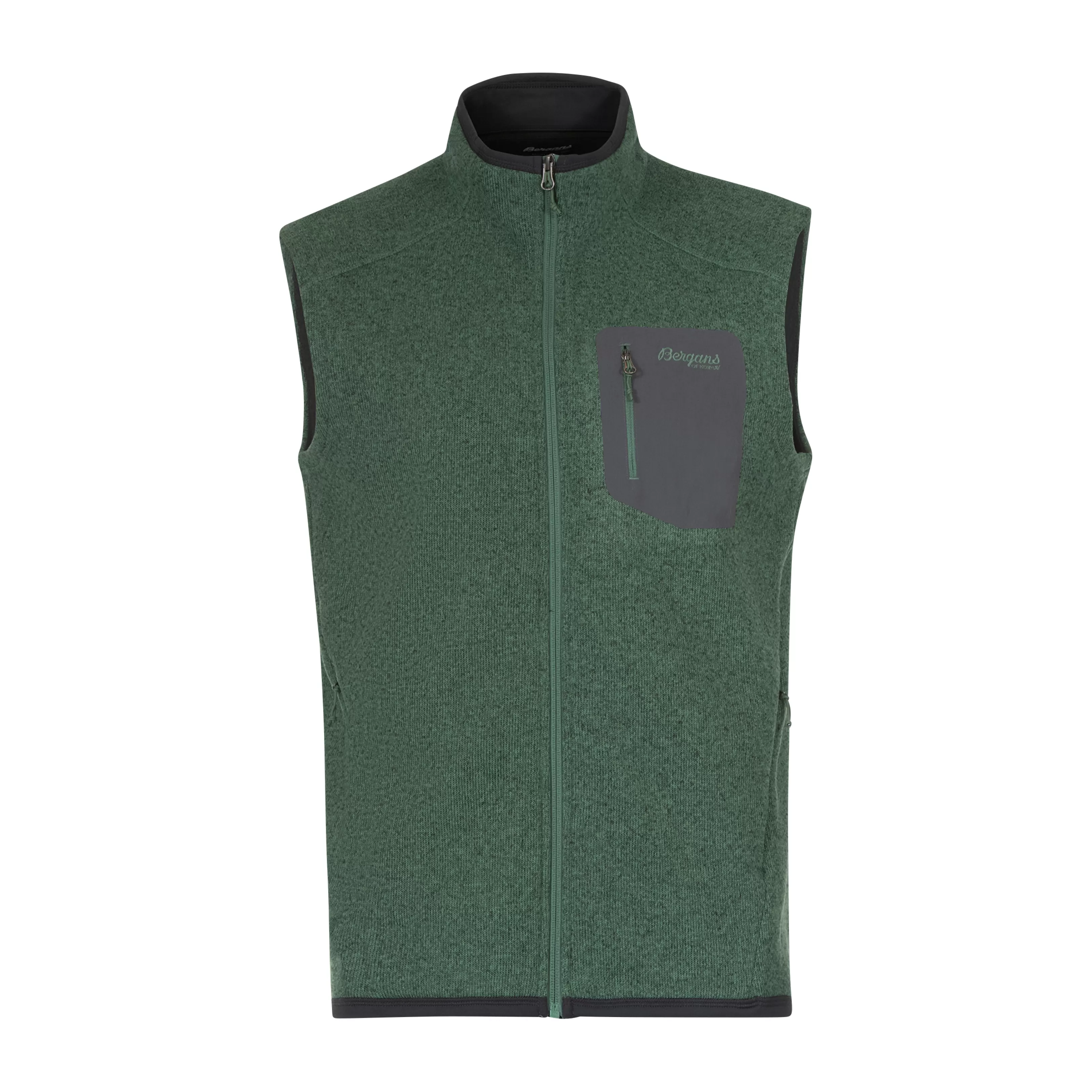 Bergans Kamphaug Knitted Vest Men - ^ Vests | Fleece