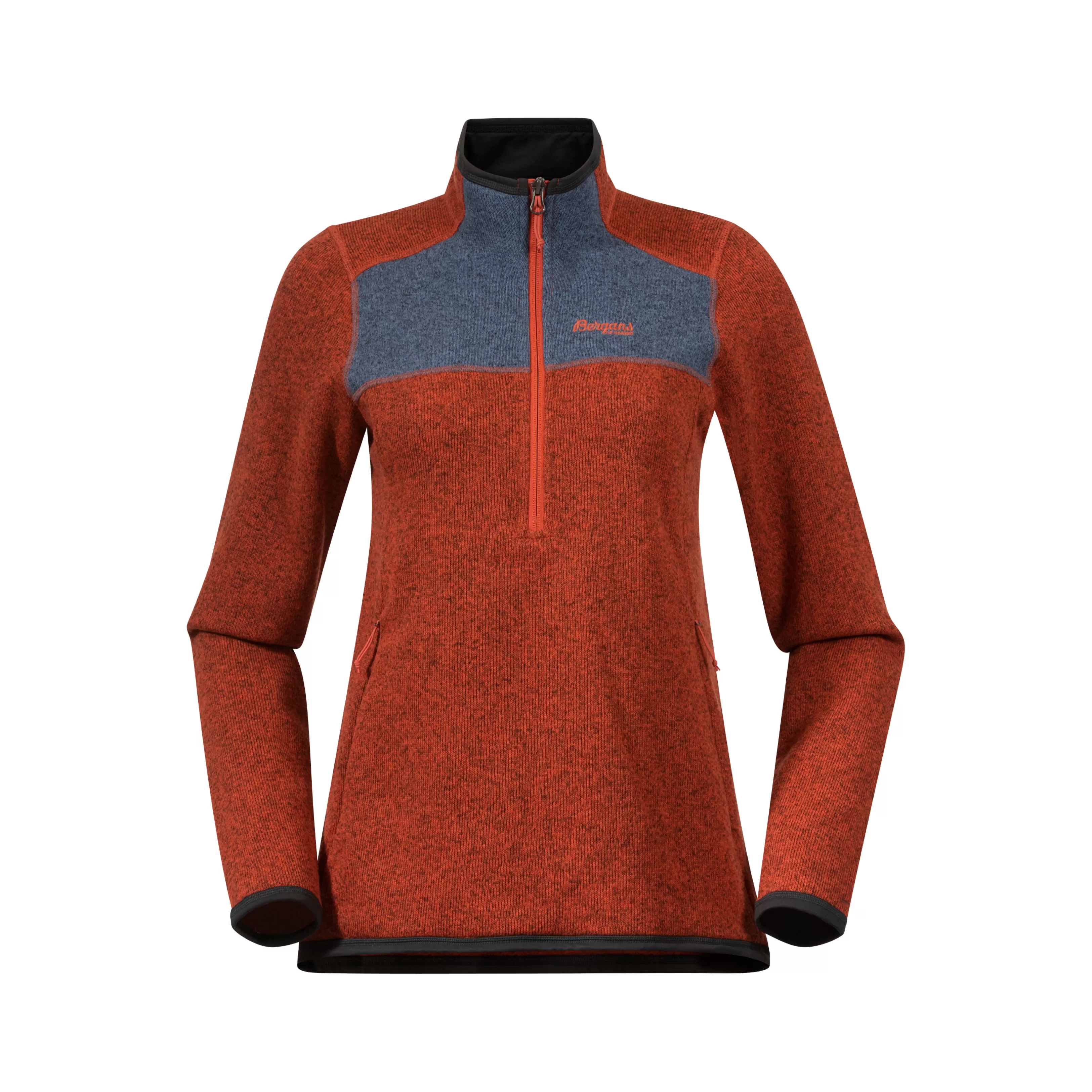 Bergans Kamphaug Knitted W Half Zip - ^Women Fleece