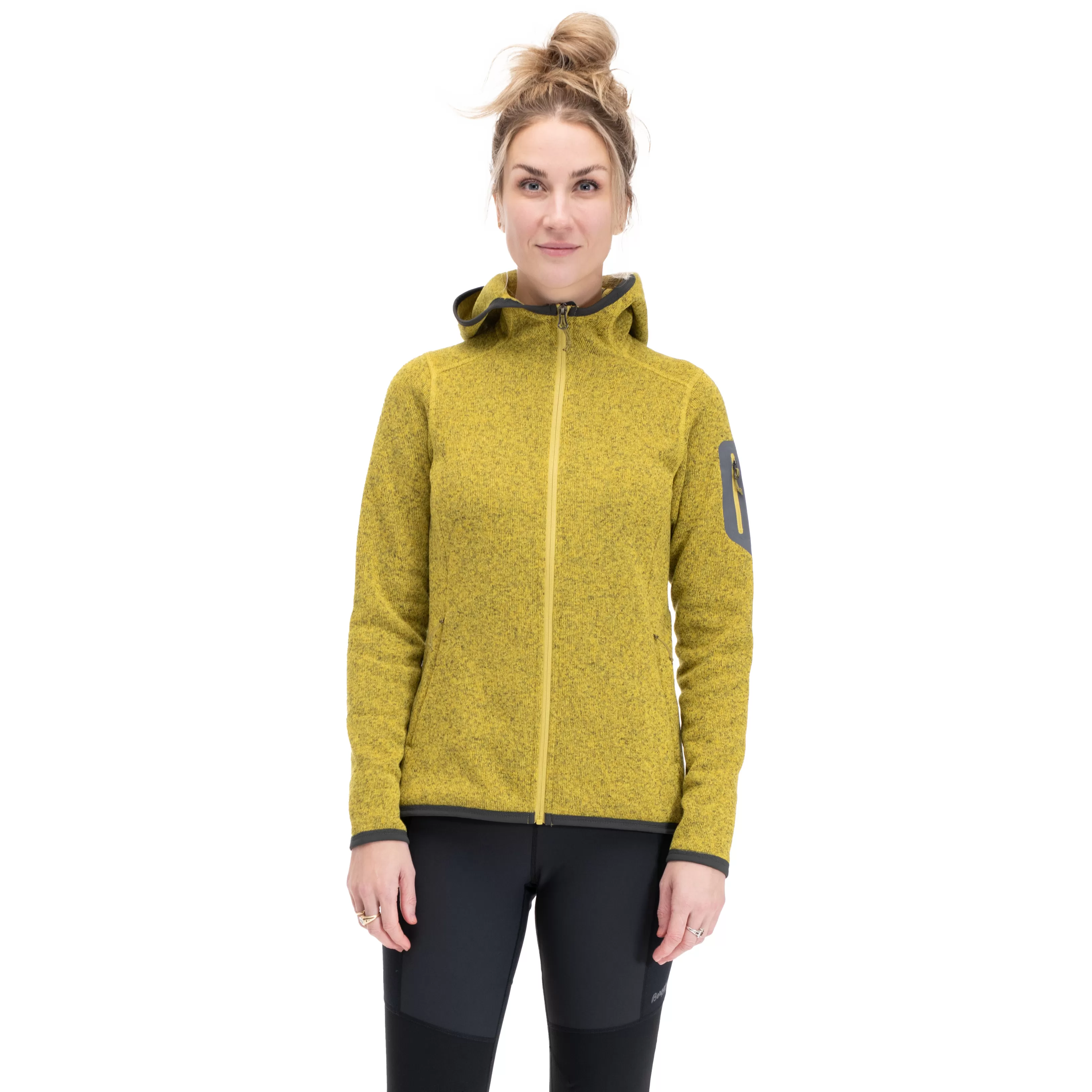 Bergans Kamphaug Knitted W Hoodie - ^Women Fleece