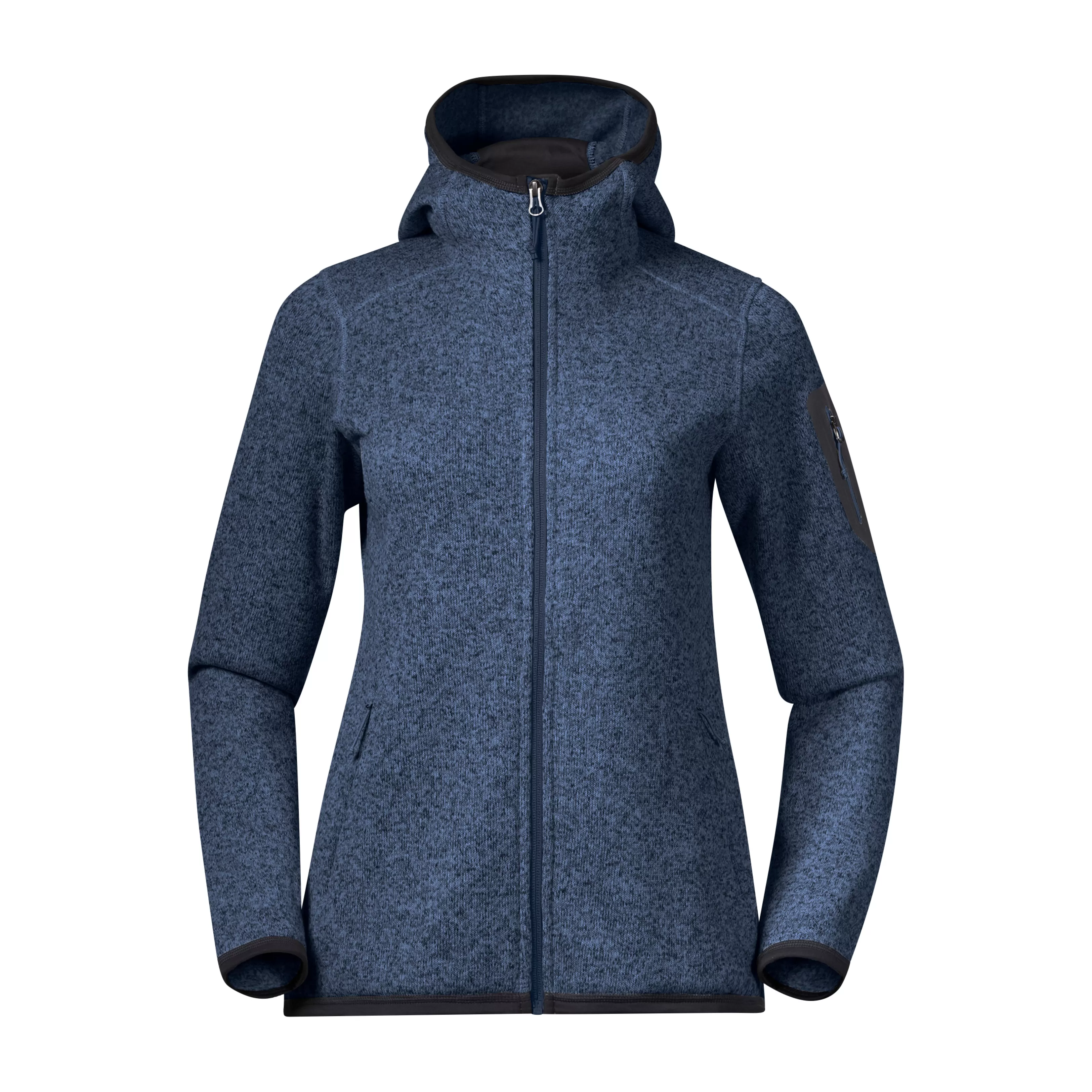 Bergans Kamphaug Knitted W Hoodie - ^Women Fleece