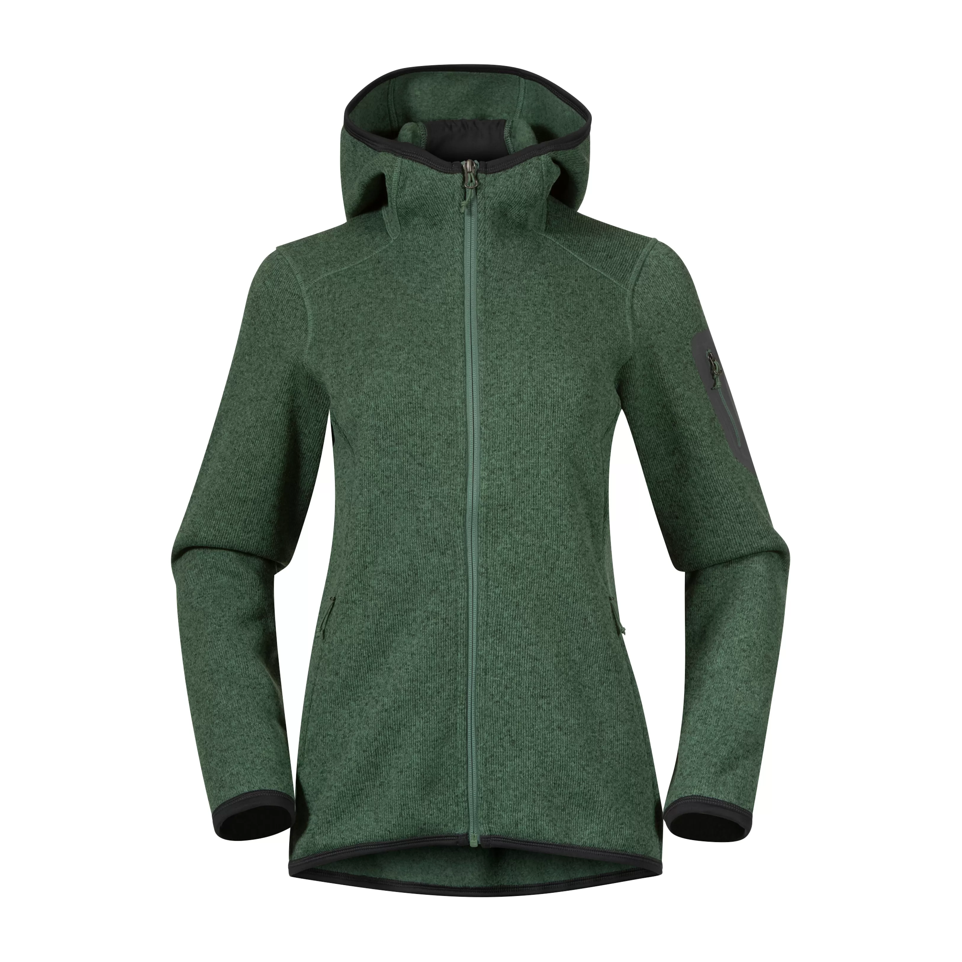 Bergans Kamphaug Knitted W Hoodie - ^Women Fleece