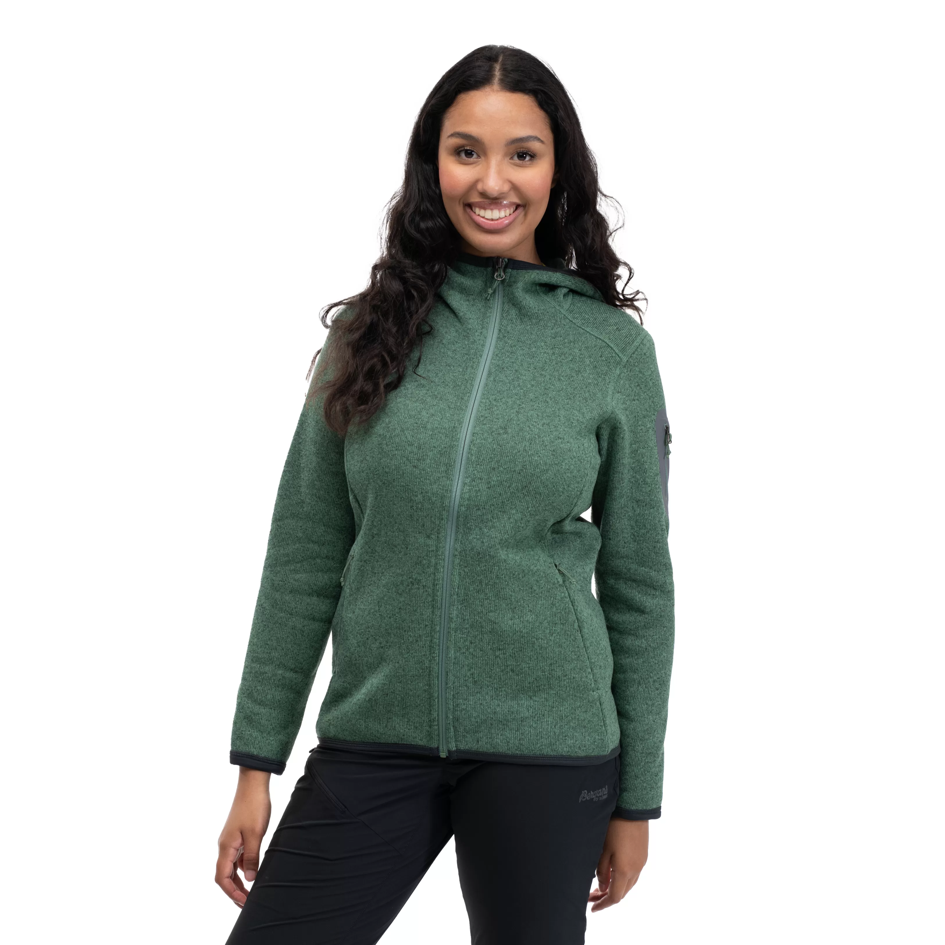 Bergans Kamphaug Knitted W Hoodie - ^Women Fleece