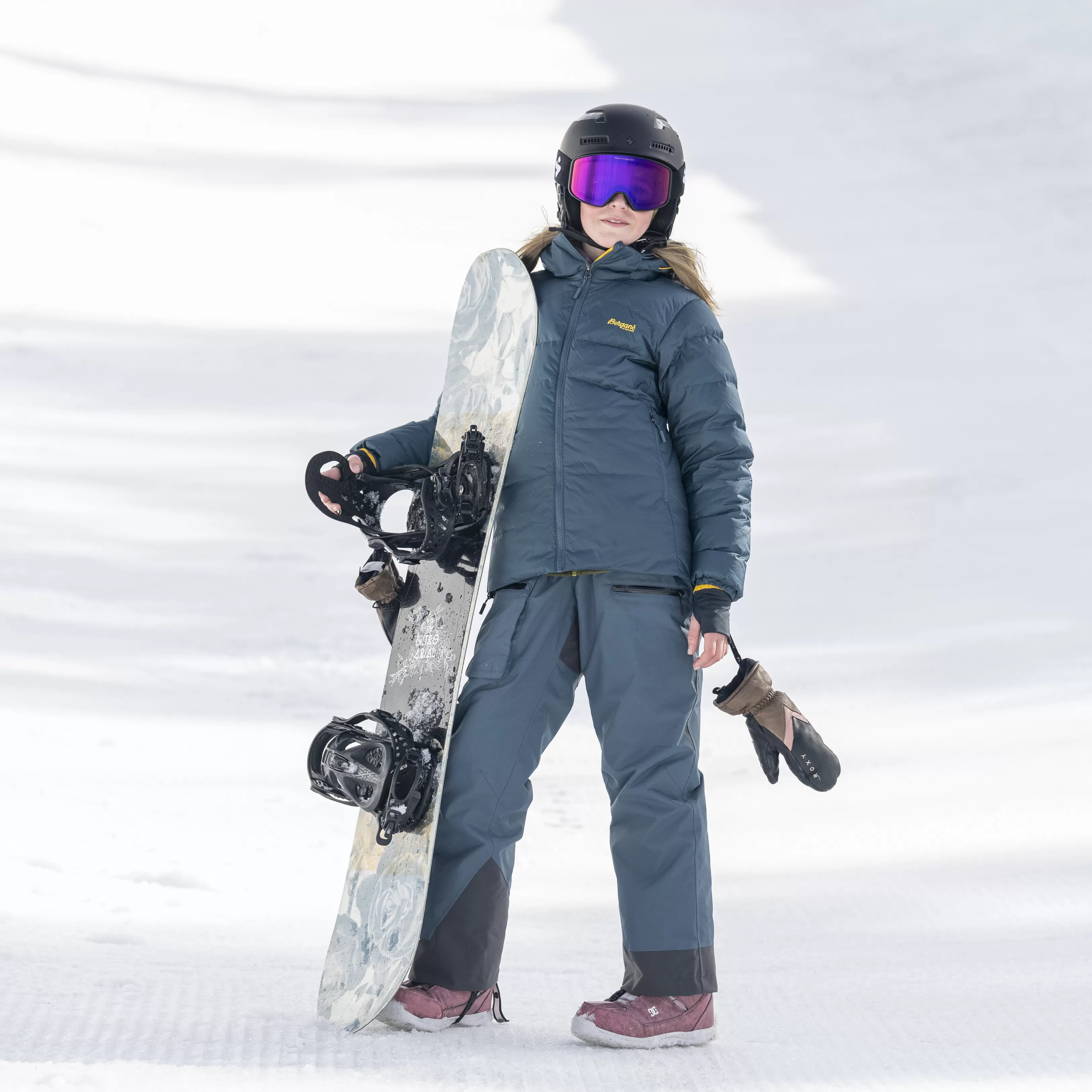 Bergans Knyken Insulated Youth Loosefit Pants - ^Kids Pants