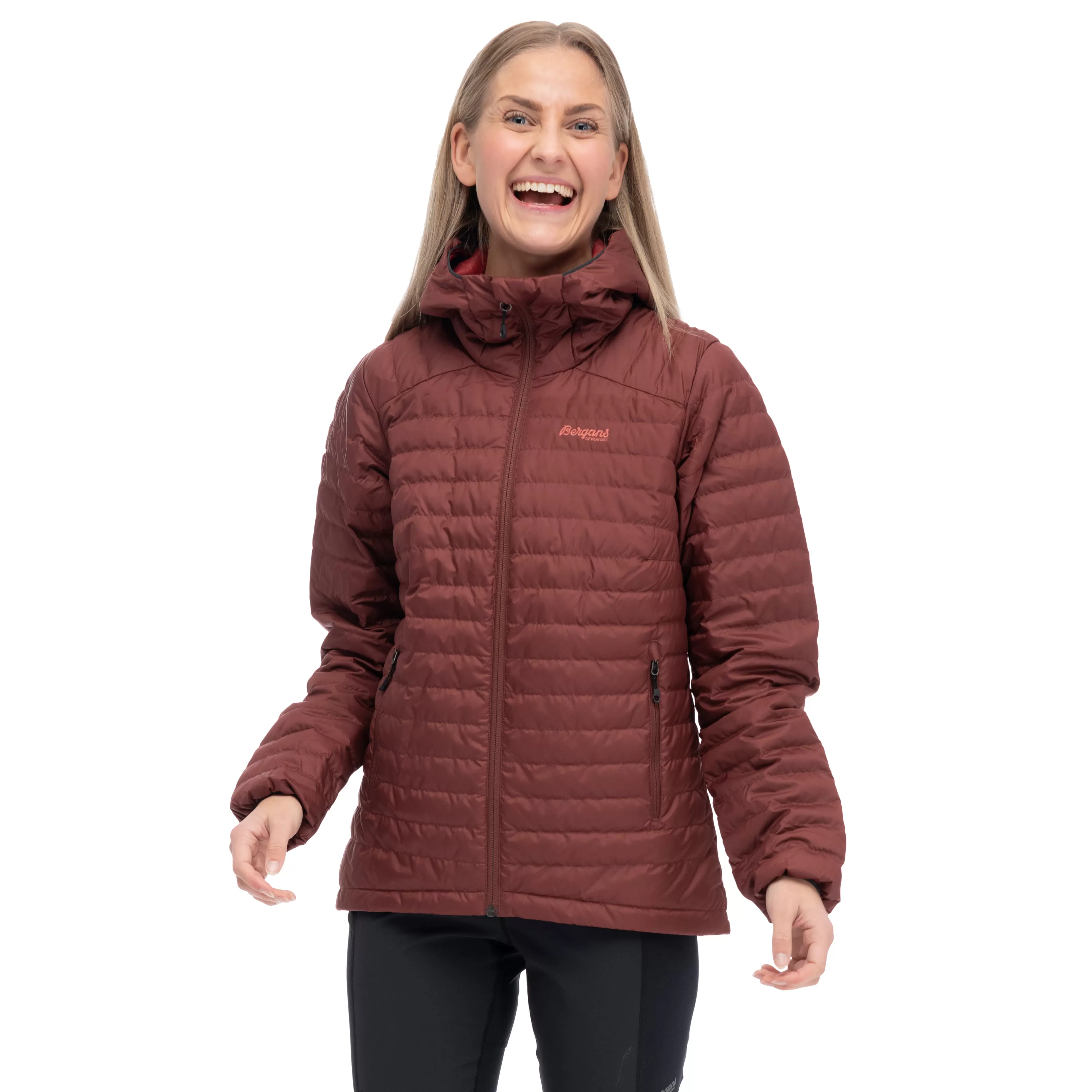 Bergans Lava Light Down Jacket W/Hood Women - ^Women Down jackets