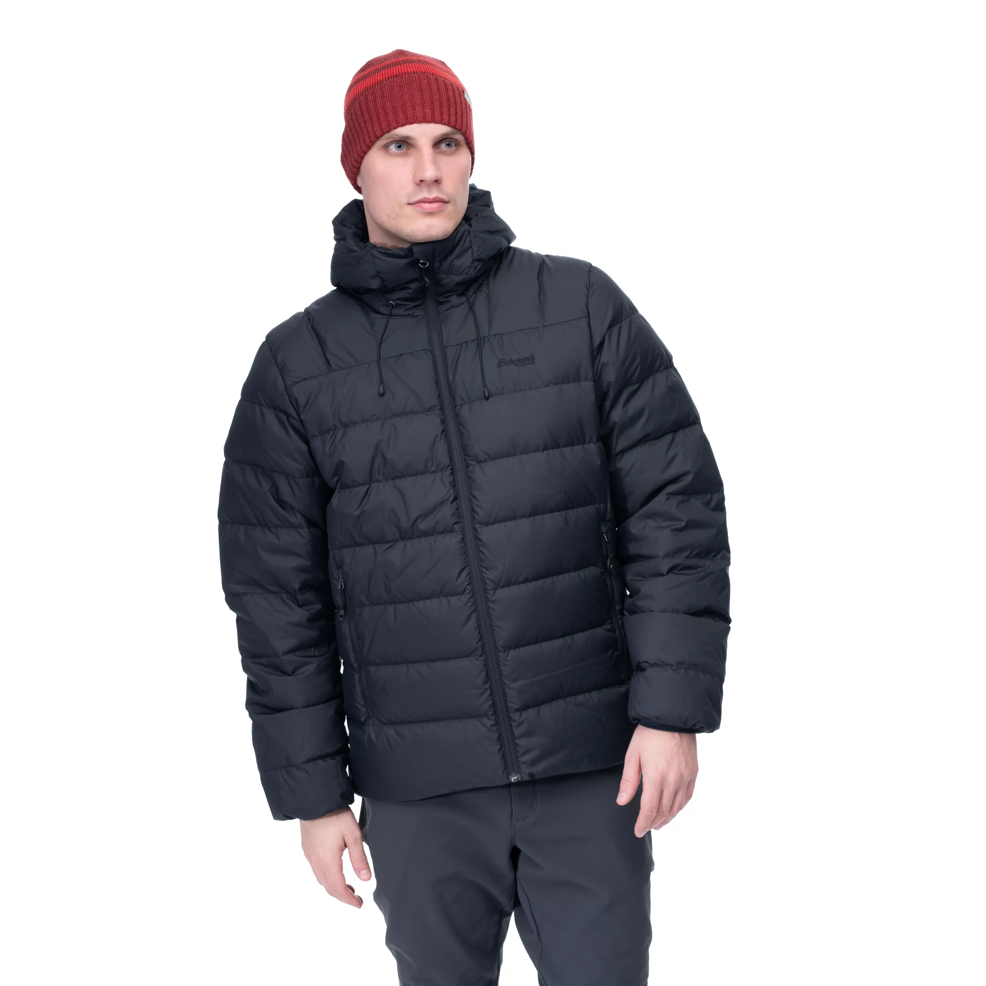 Bergans Lava Medium Down Jacket W/Hood Men - ^ Down jackets