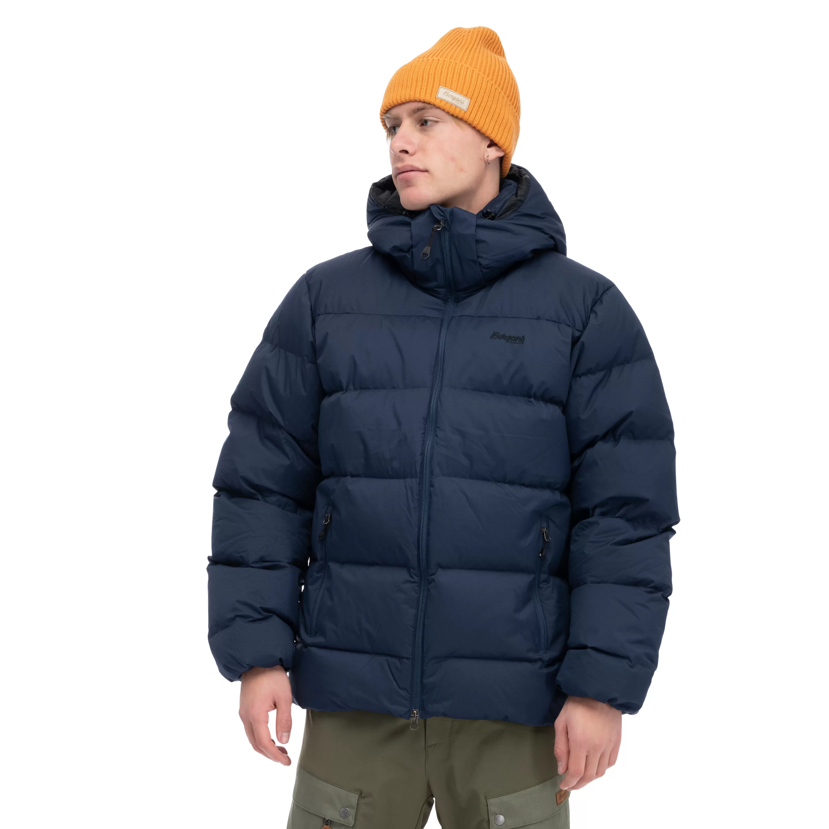 Bergans Lava Warm Down Jacket W/Hood Men - ^ Down jackets