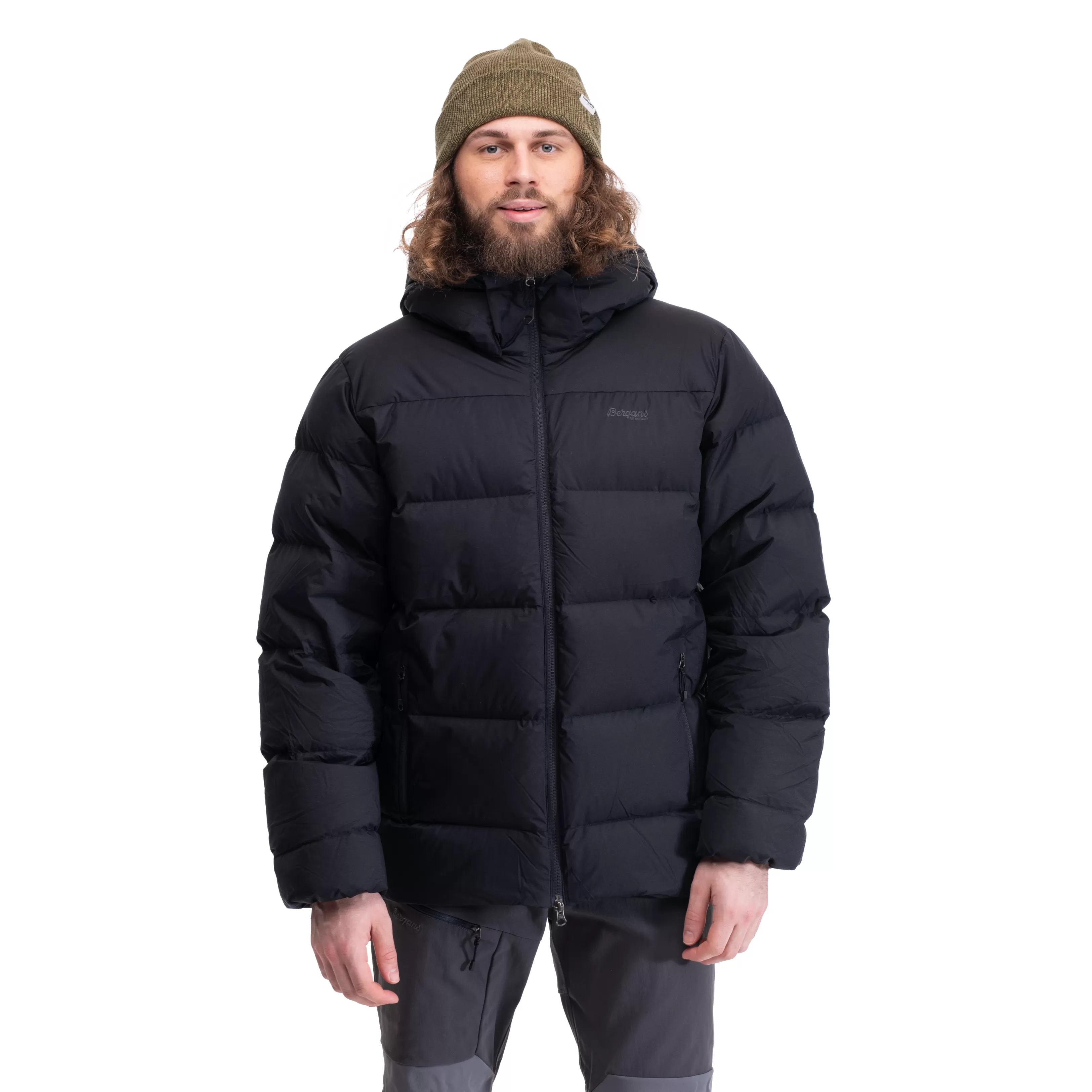 Bergans Lava Warm Down Jacket W/Hood Men - ^ Down jackets