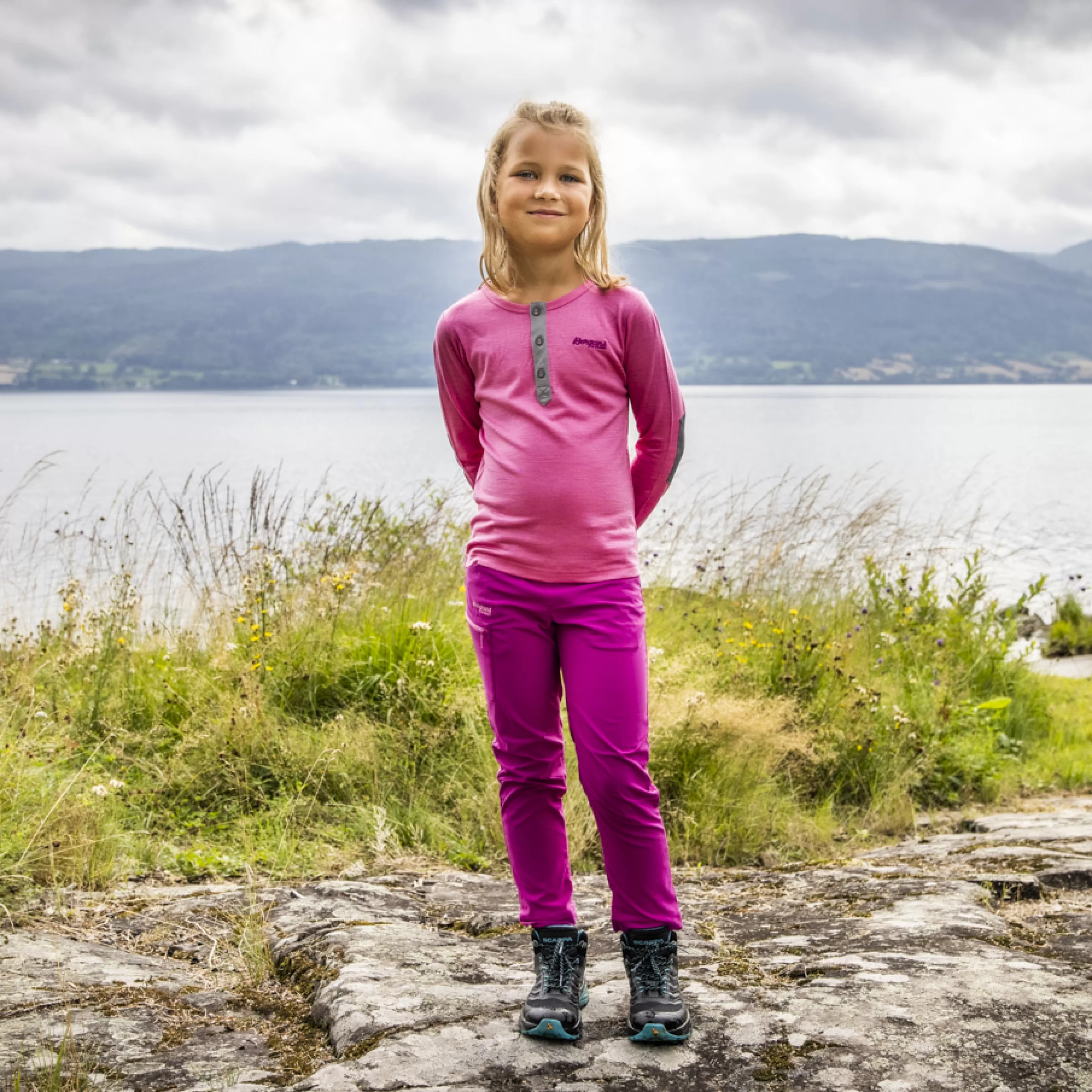 Bergans Lilletind V2 Light Softshell Kids Pants - ^Kids Pants