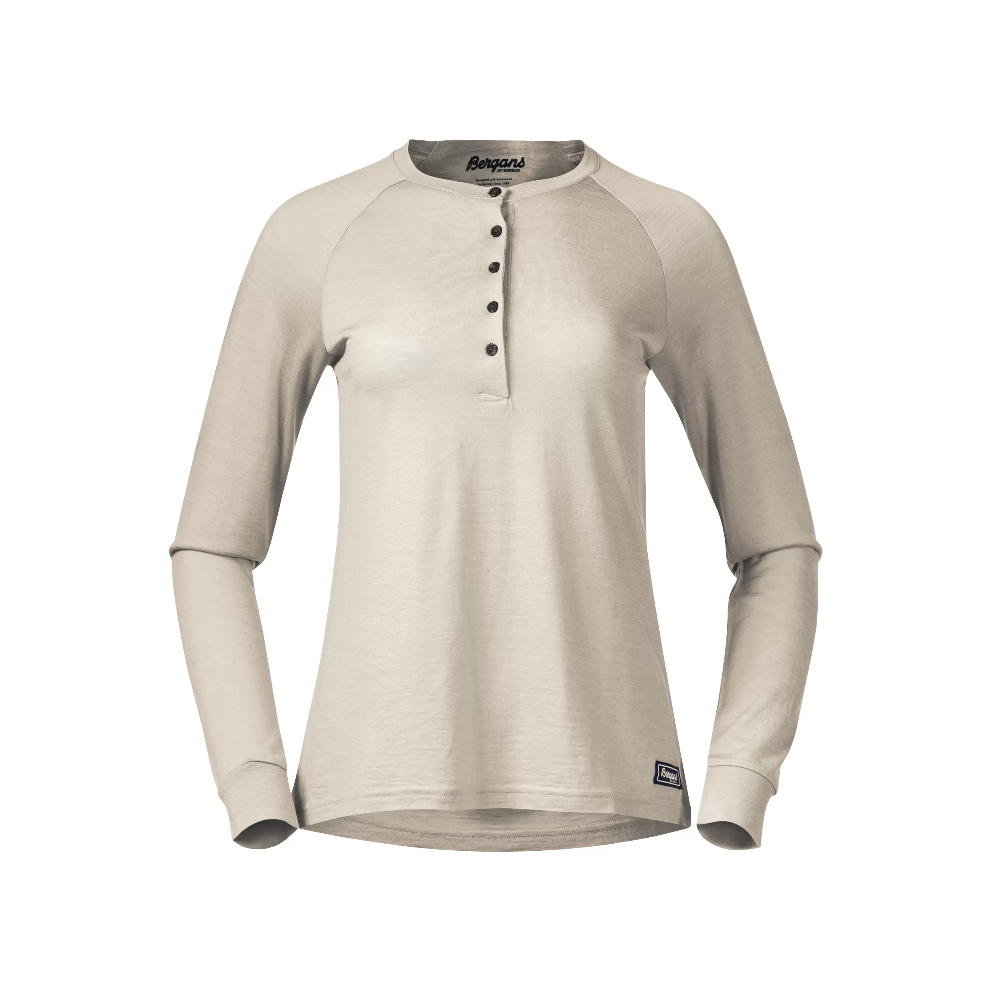 Bergans Lysebu Wool W Henley - ^Women Wool longsleeved shirts