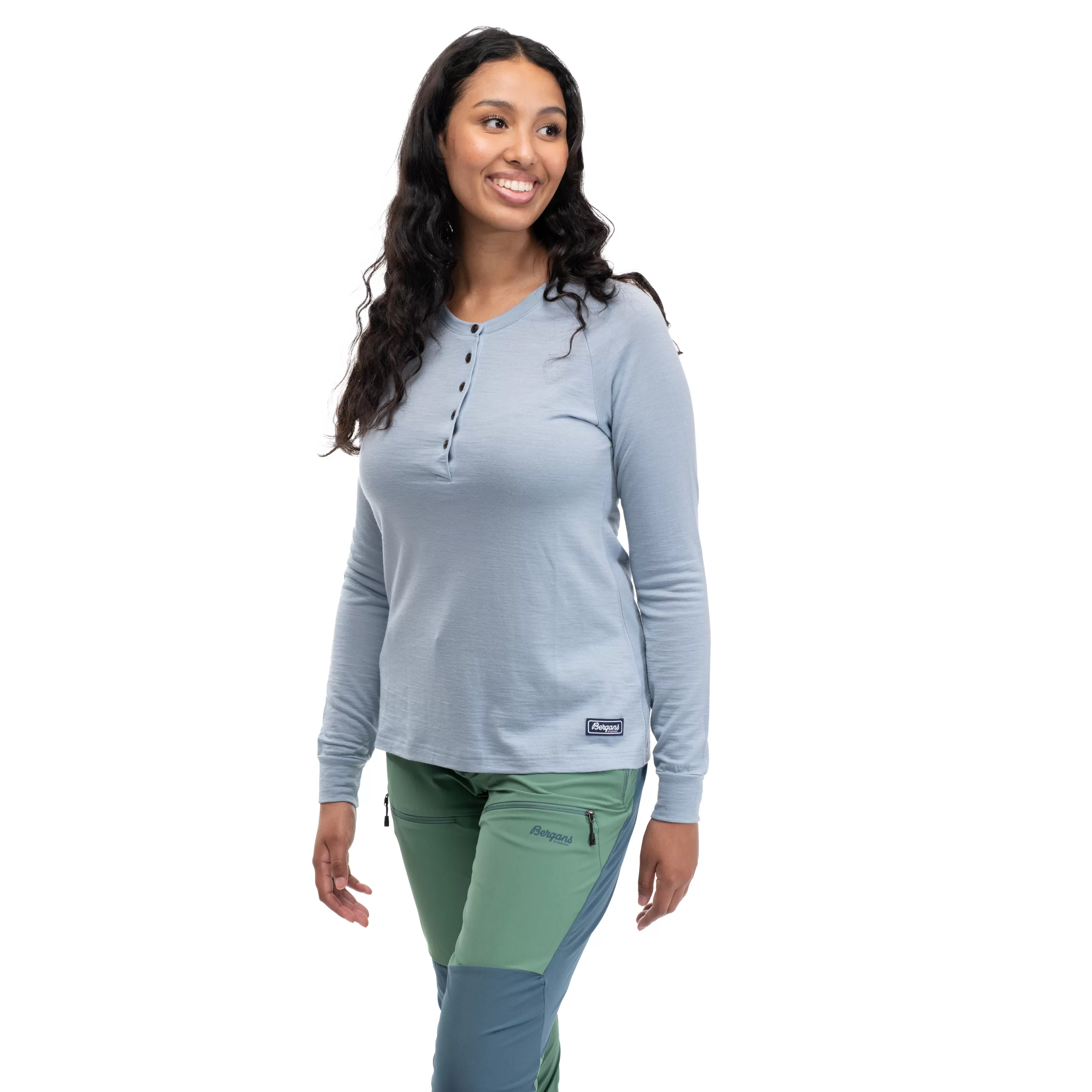 Bergans Lysebu Wool W Henley - ^Women Wool longsleeved shirts