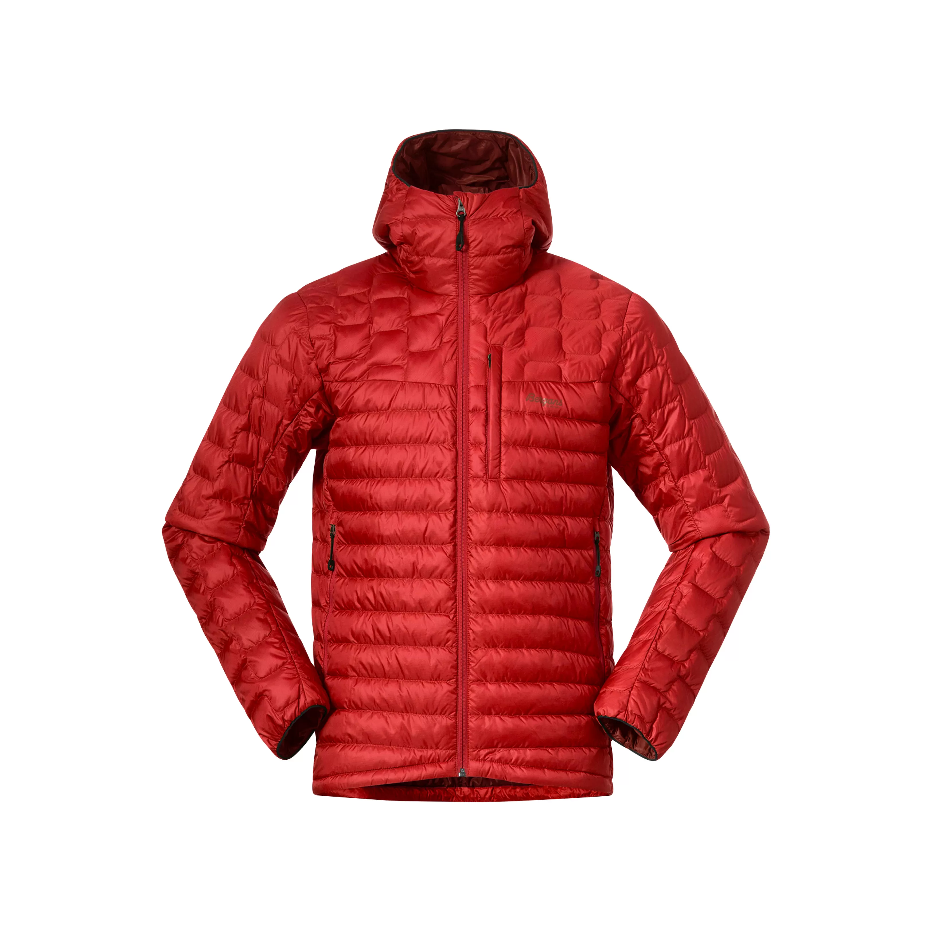 Bergans Magma Light Down Jacket W/Hood Men - ^ Down jackets