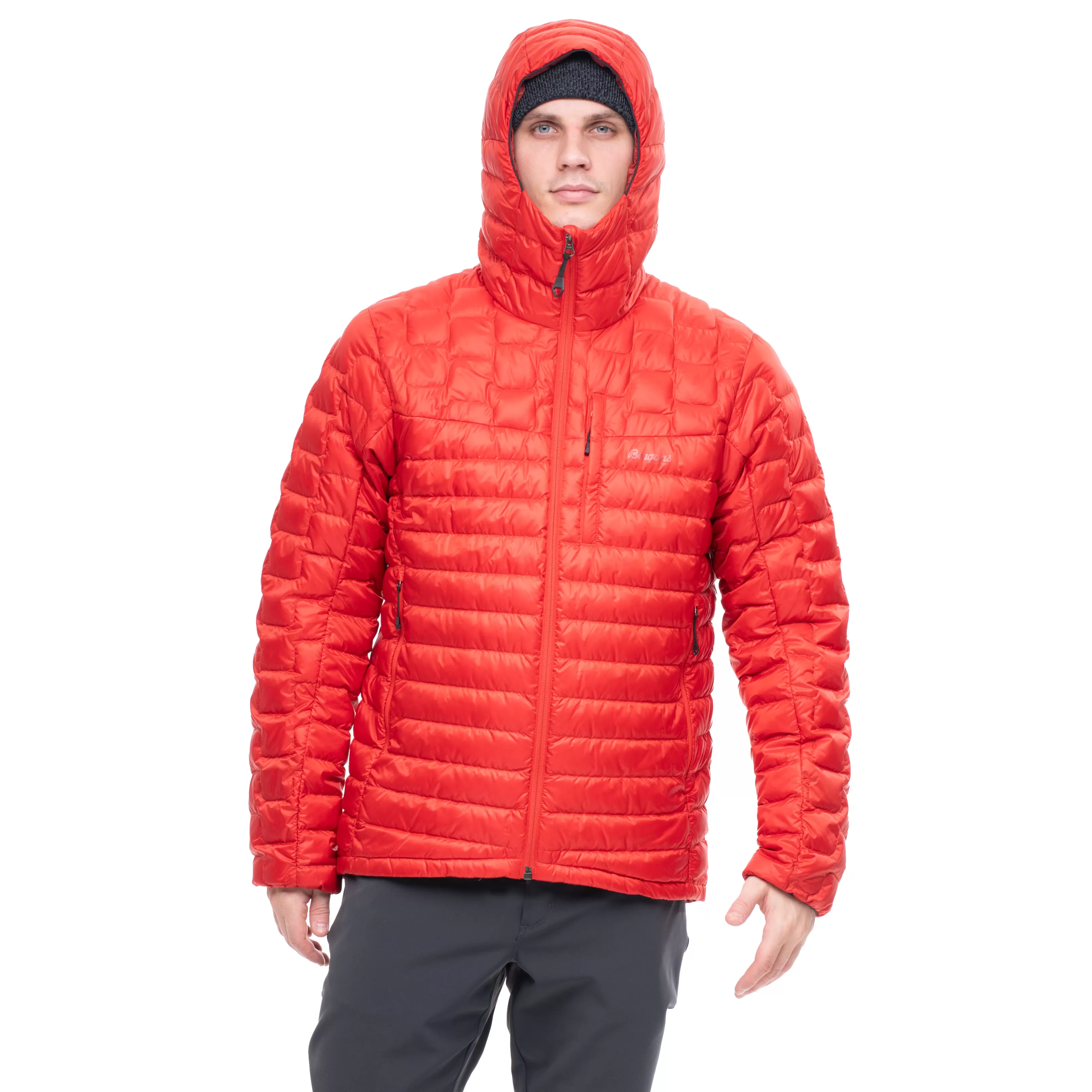 Bergans Magma Light Down Jacket W/Hood Men - ^ Down jackets