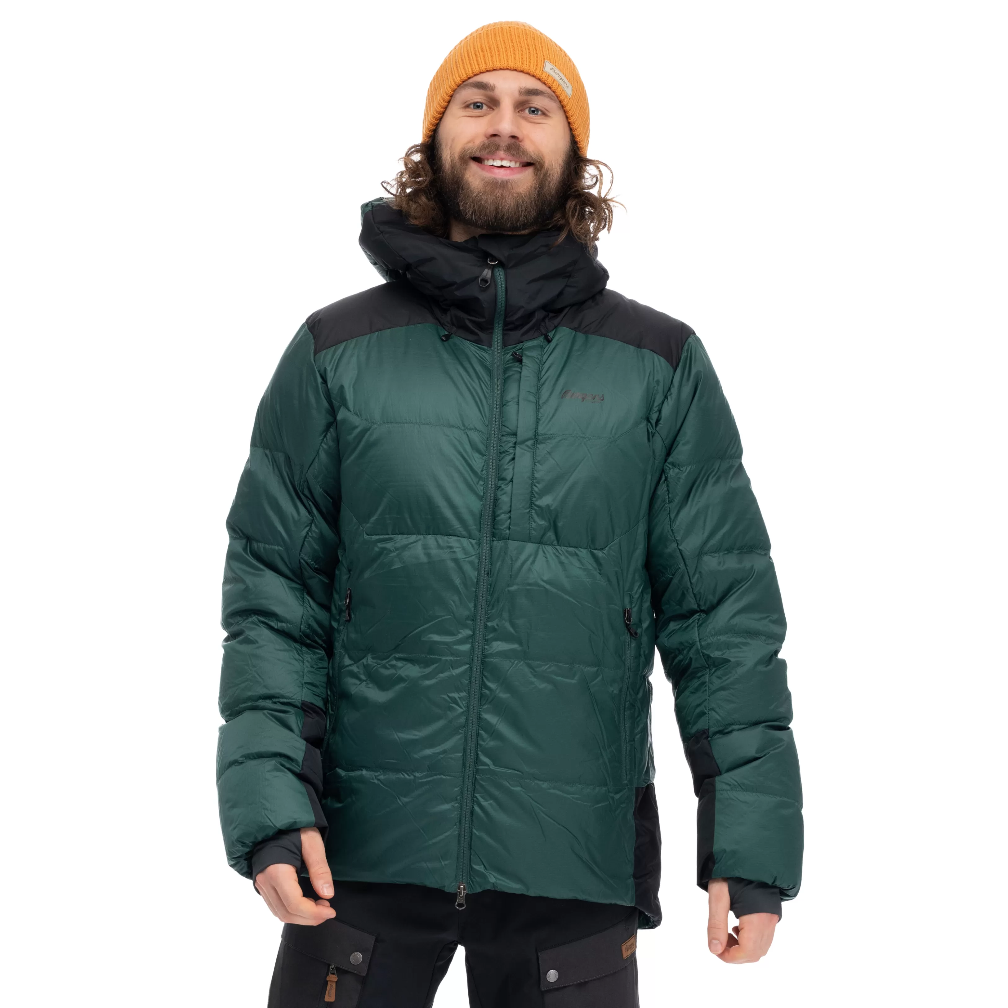 Bergans Magma Warm Down Jacket W/Hood Men - ^ Down jackets