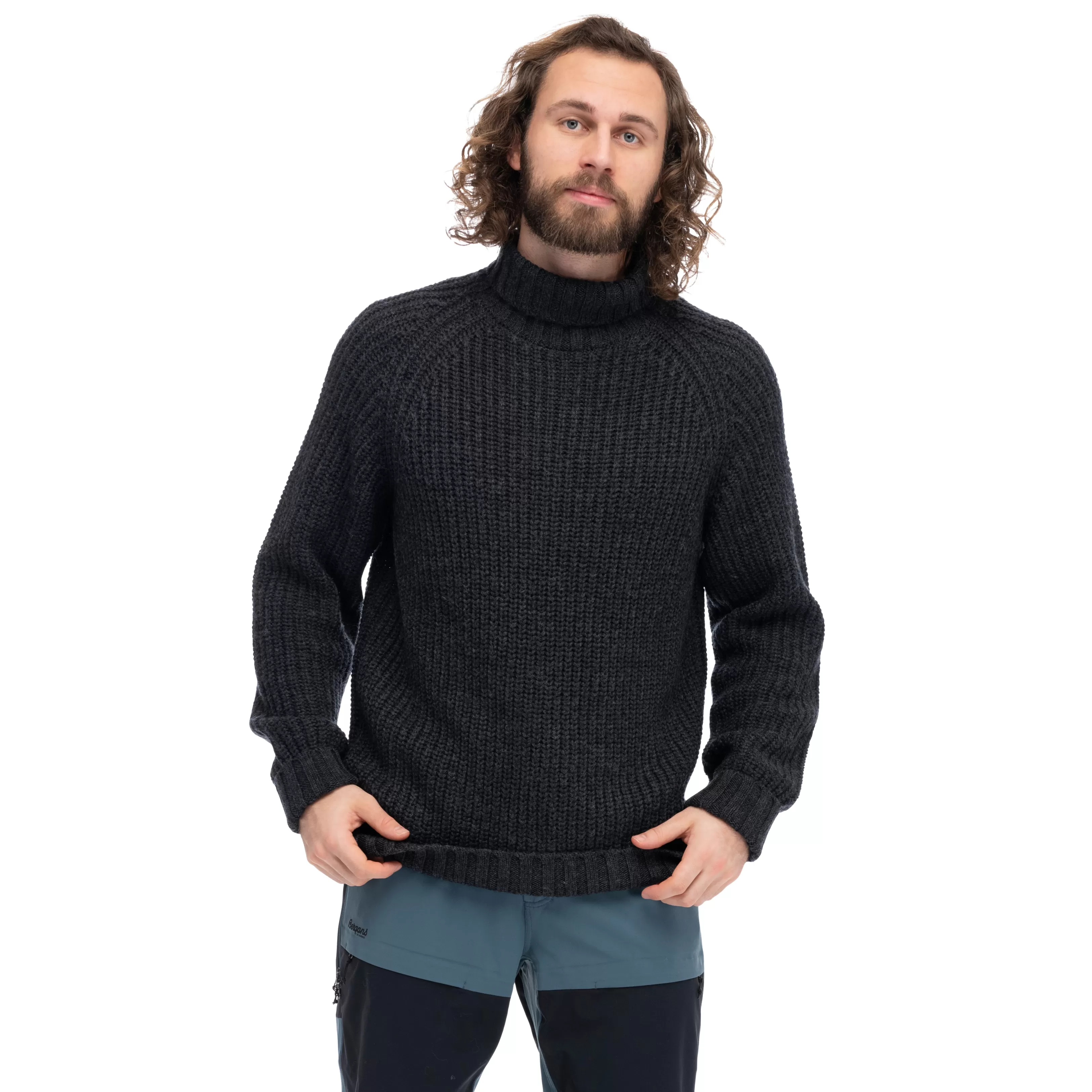 Bergans Nordmarka Merino High Neck Jumper Men - ^ Wool | Jumpers and long sleeves